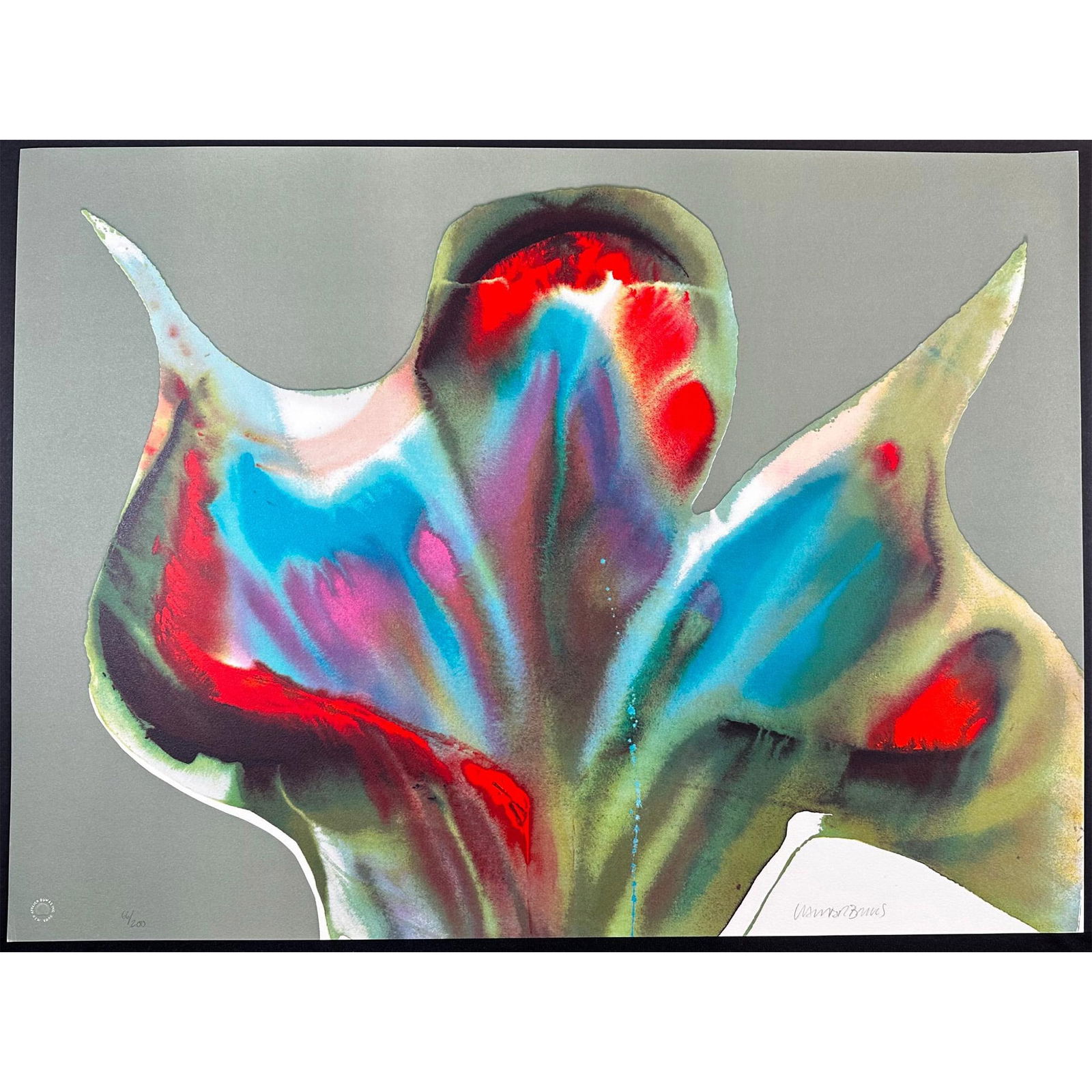 Lamar Briggs (1935-2015) Lithograph, ?Spirit Dancer, signed (1 of 4)