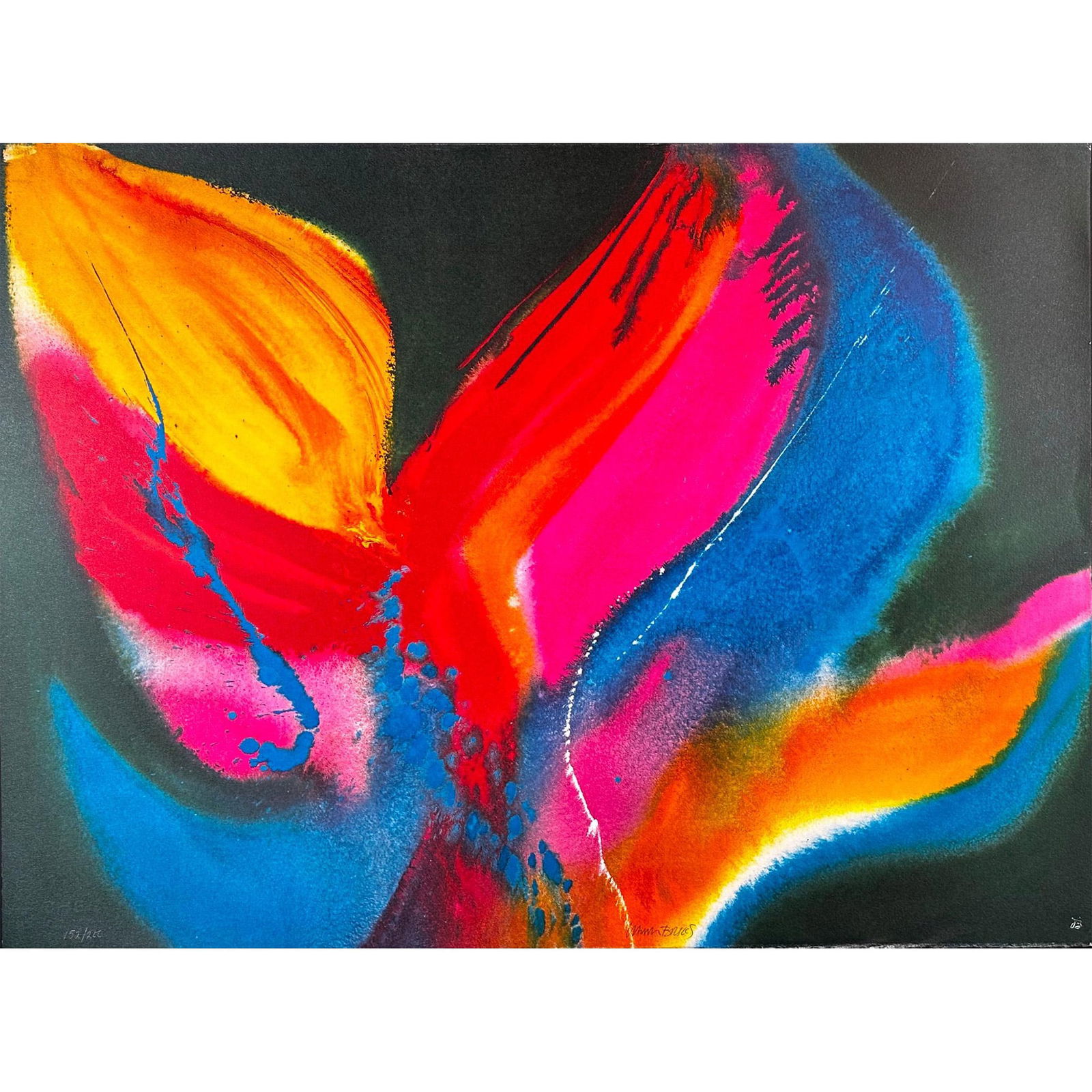 Lamar Briggs (1935-2015), Lithograph, Fire Dancer, signed (1 of 3)