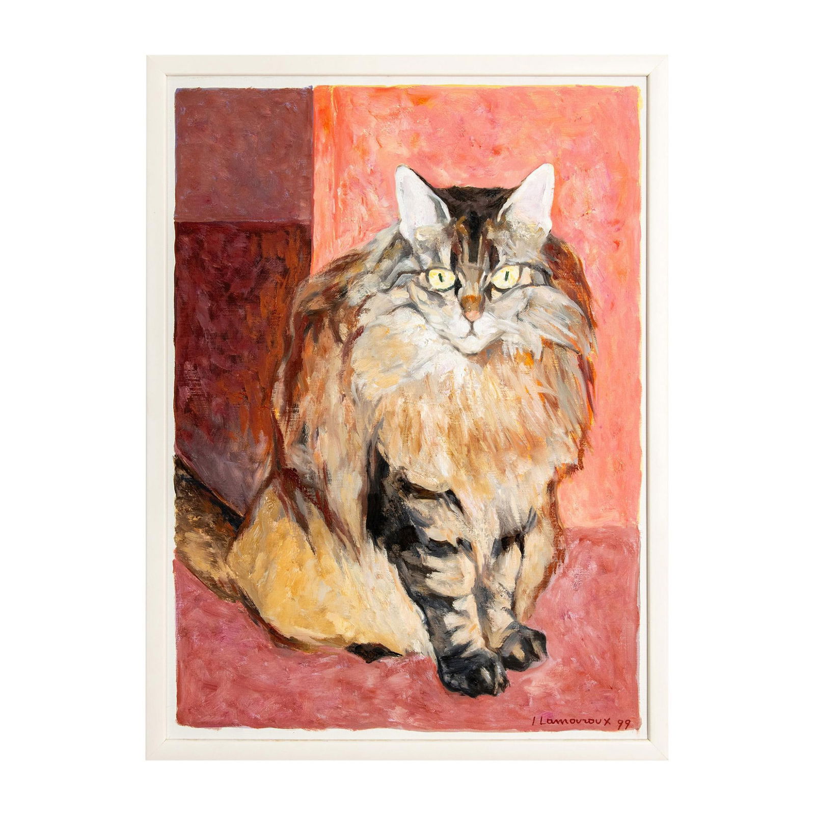 Jean Lamouroux (French, 1933-2008) Oil Painting, Signed (1 of 5)