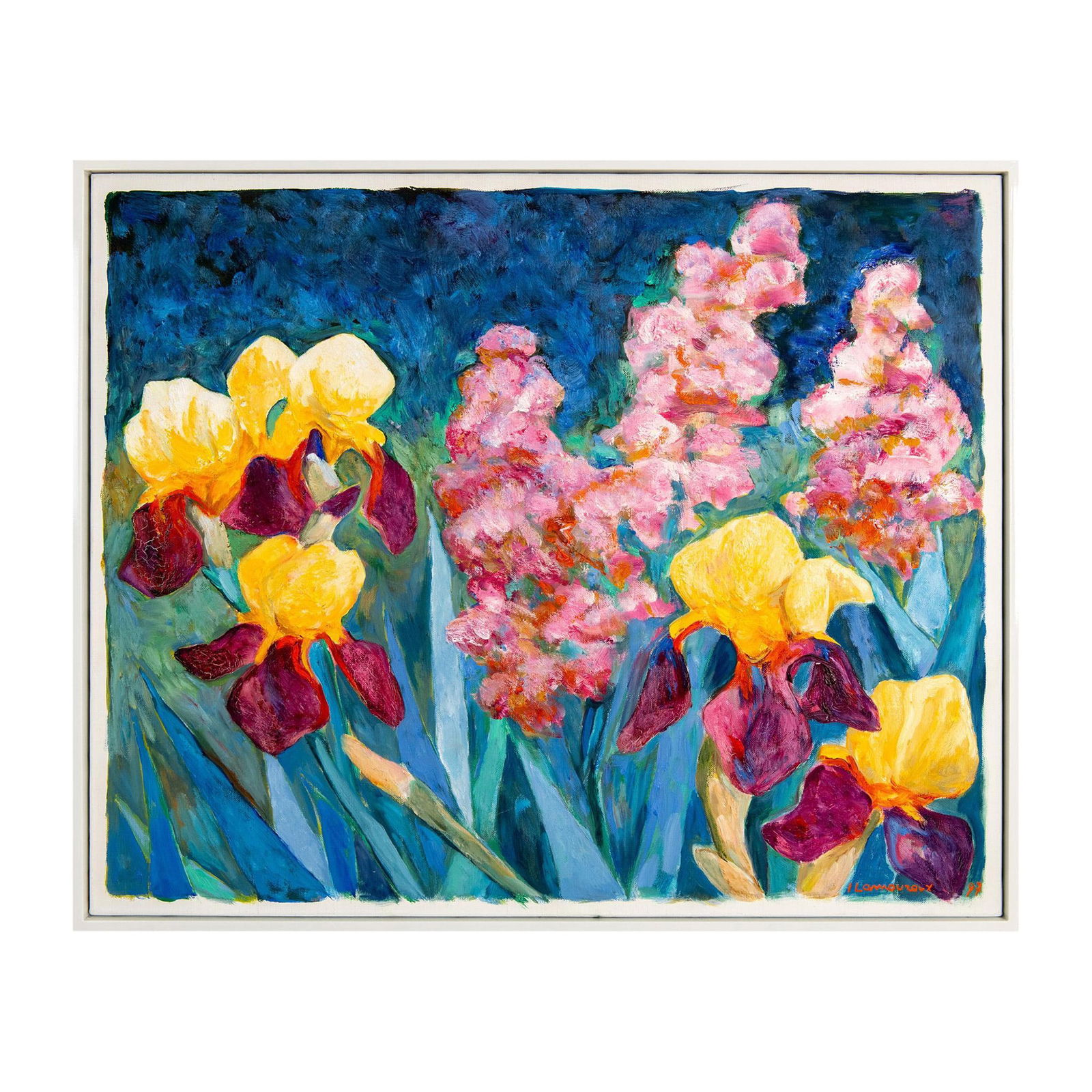 Jean Lamouroux (French, 1933-2008) Oil Painting, Signed (1 of 5)