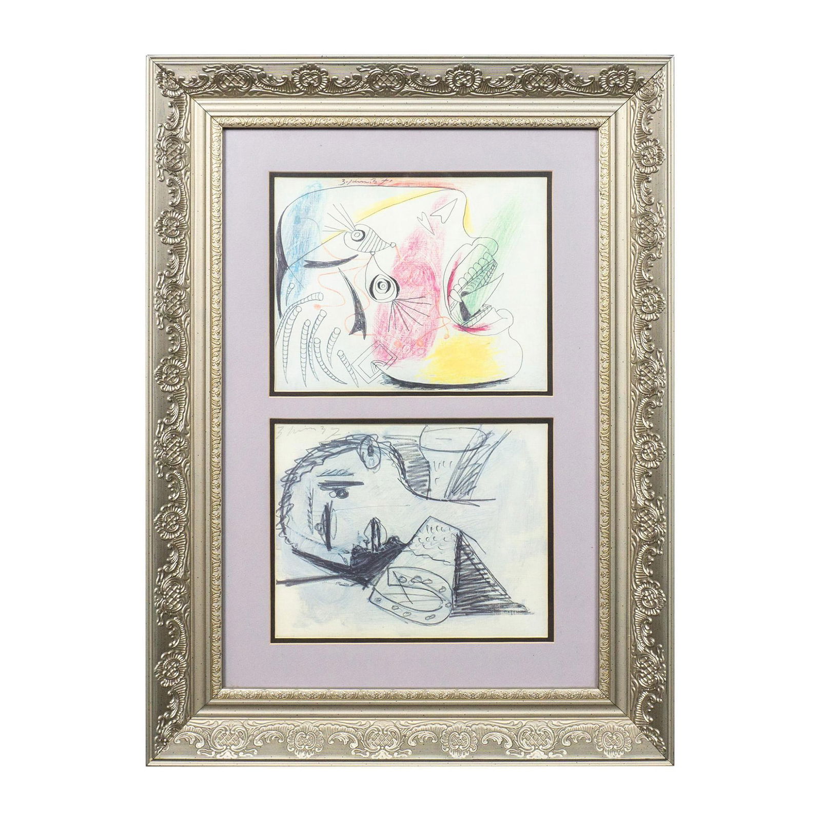 After Picasso, Offset Color Lithographs on Paper (1 of 6)