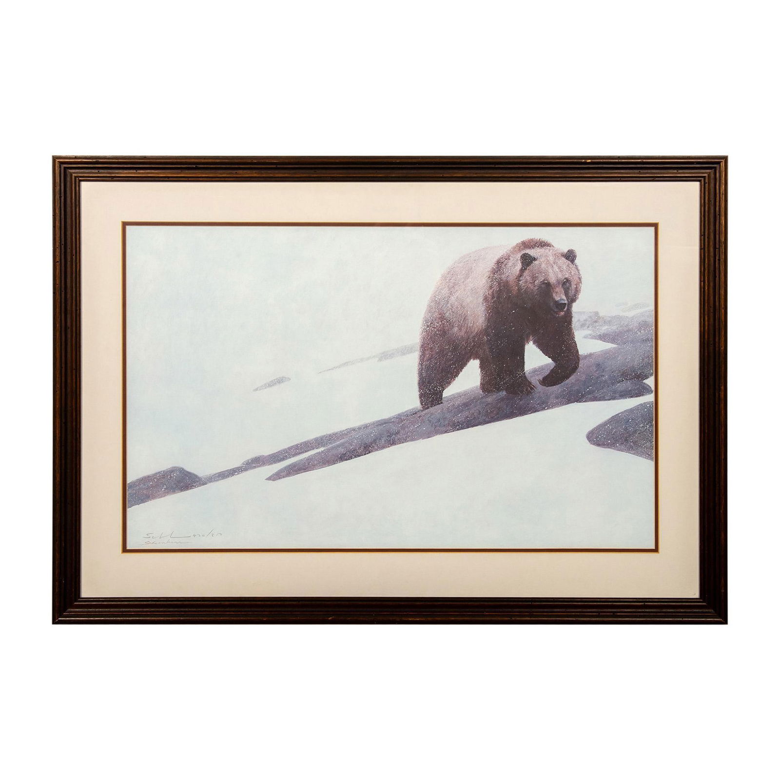 John Schoenherr, Color Lithograph, Grizzly, Signed (1 of 5)