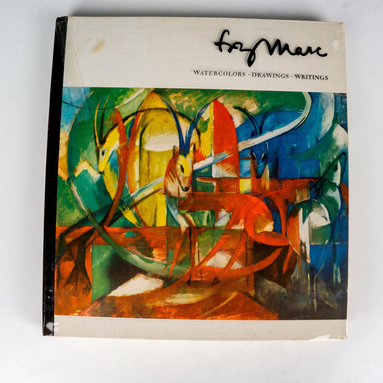 Franz Marc, Book by Klaus Lankheit: New York: Harry N. Abrams, Inc., 1960. Franz Marc: Watercolors, Drawings, Writings. A large hardcover art book with its original dust jacket featuring Gazelles by Franz Marc. A 57-page collective work