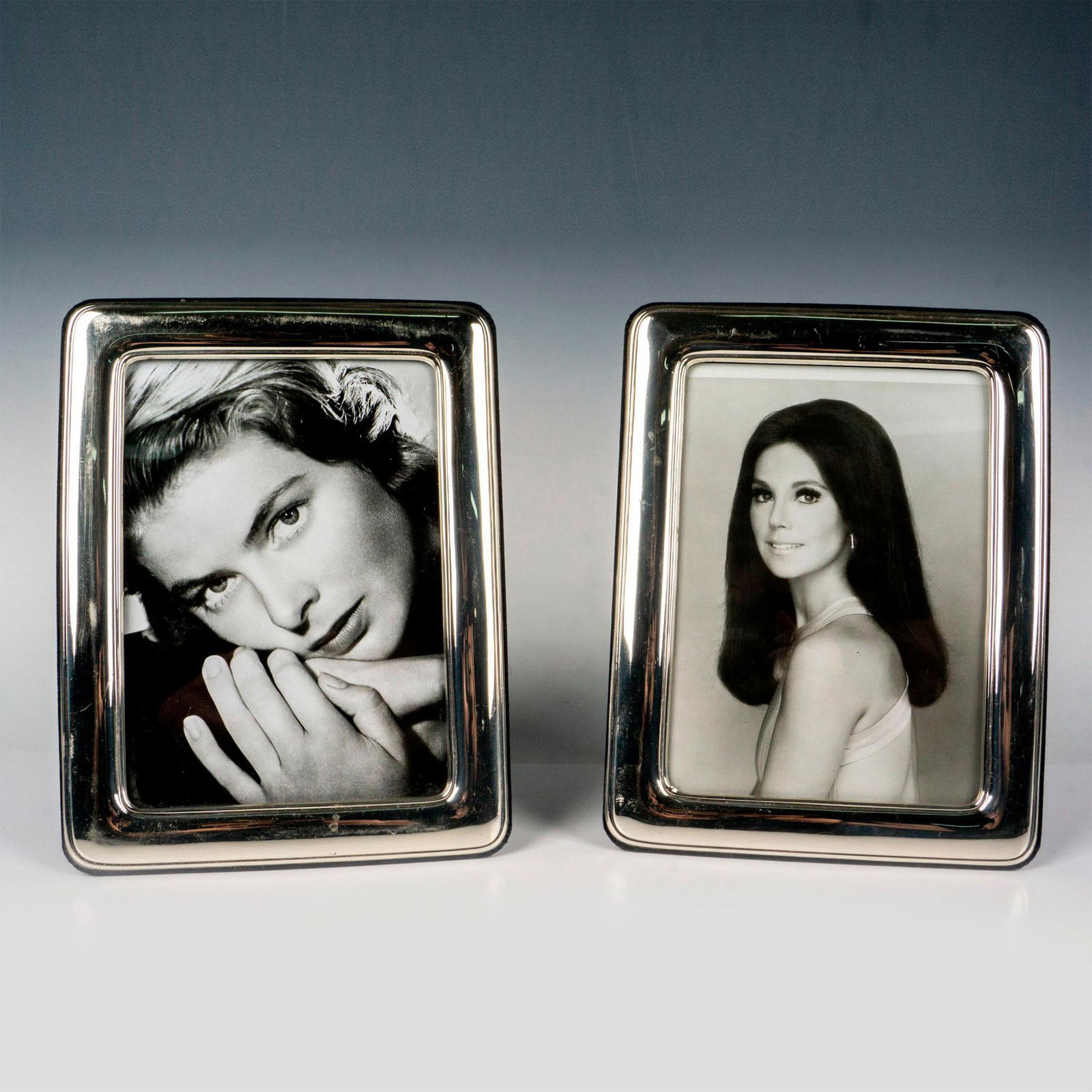 2pc Sterling Silver Picture Frames (1 of 2)