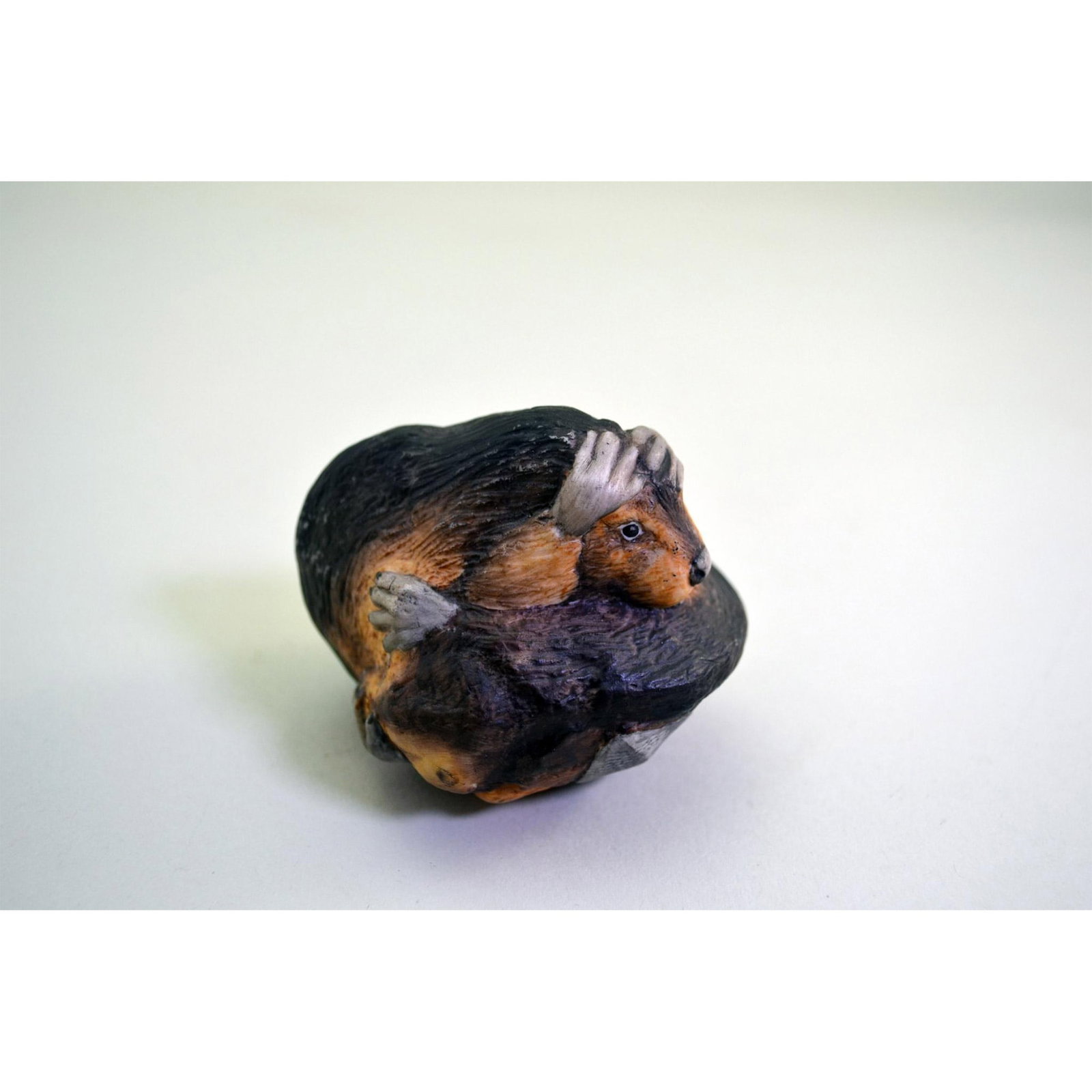 Boehm Porcelain Beaver In The Round (1 of 4)