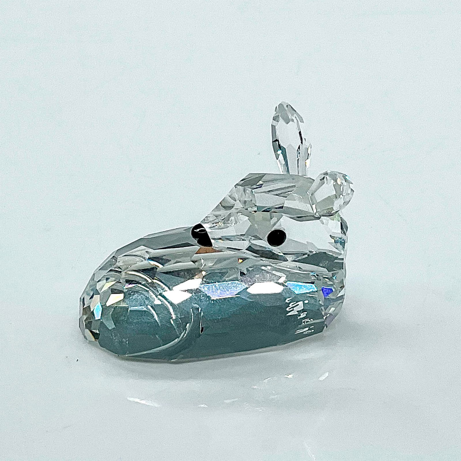 Swarovski Silver Crystal Figurine, Deer Fawn (1 of 4)