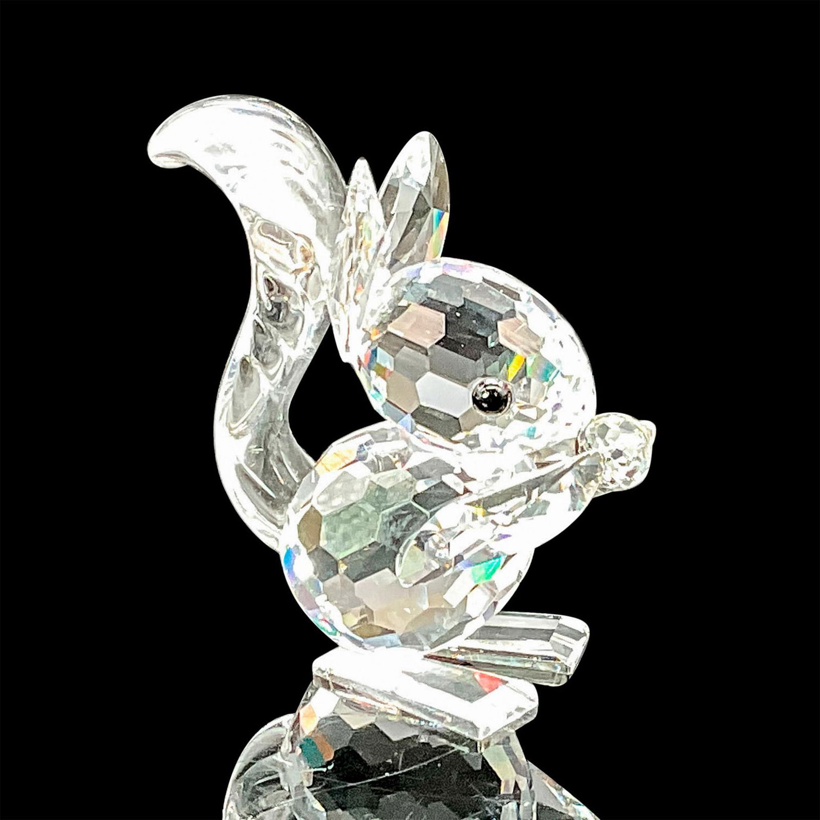 Swarovski Crystal Figurine, Squirrel Long Ears (1 of 3)