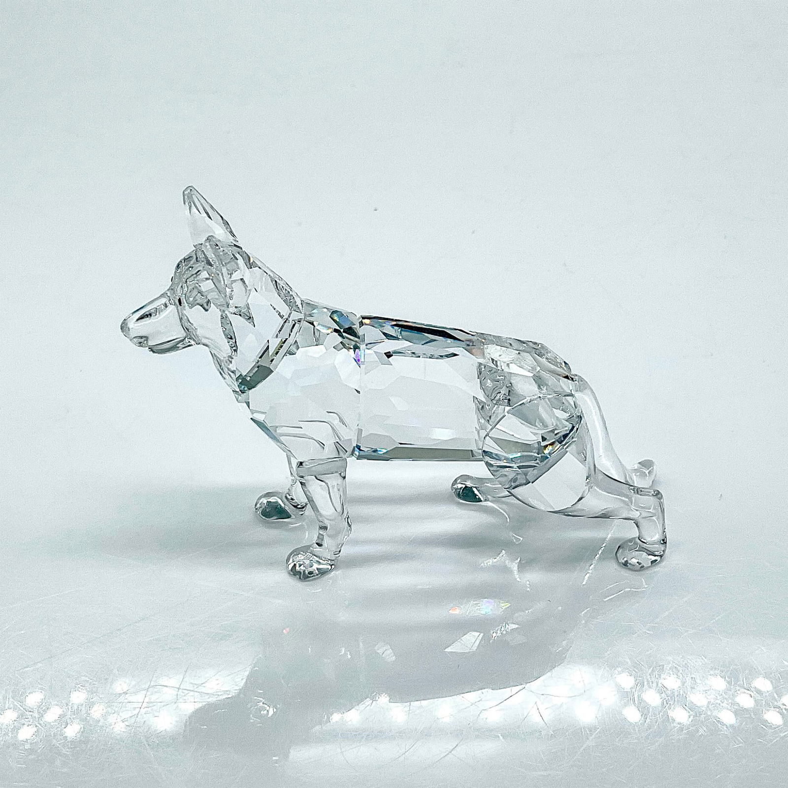 Swarovski Crystal Figurine, German Shepherd (1 of 4)