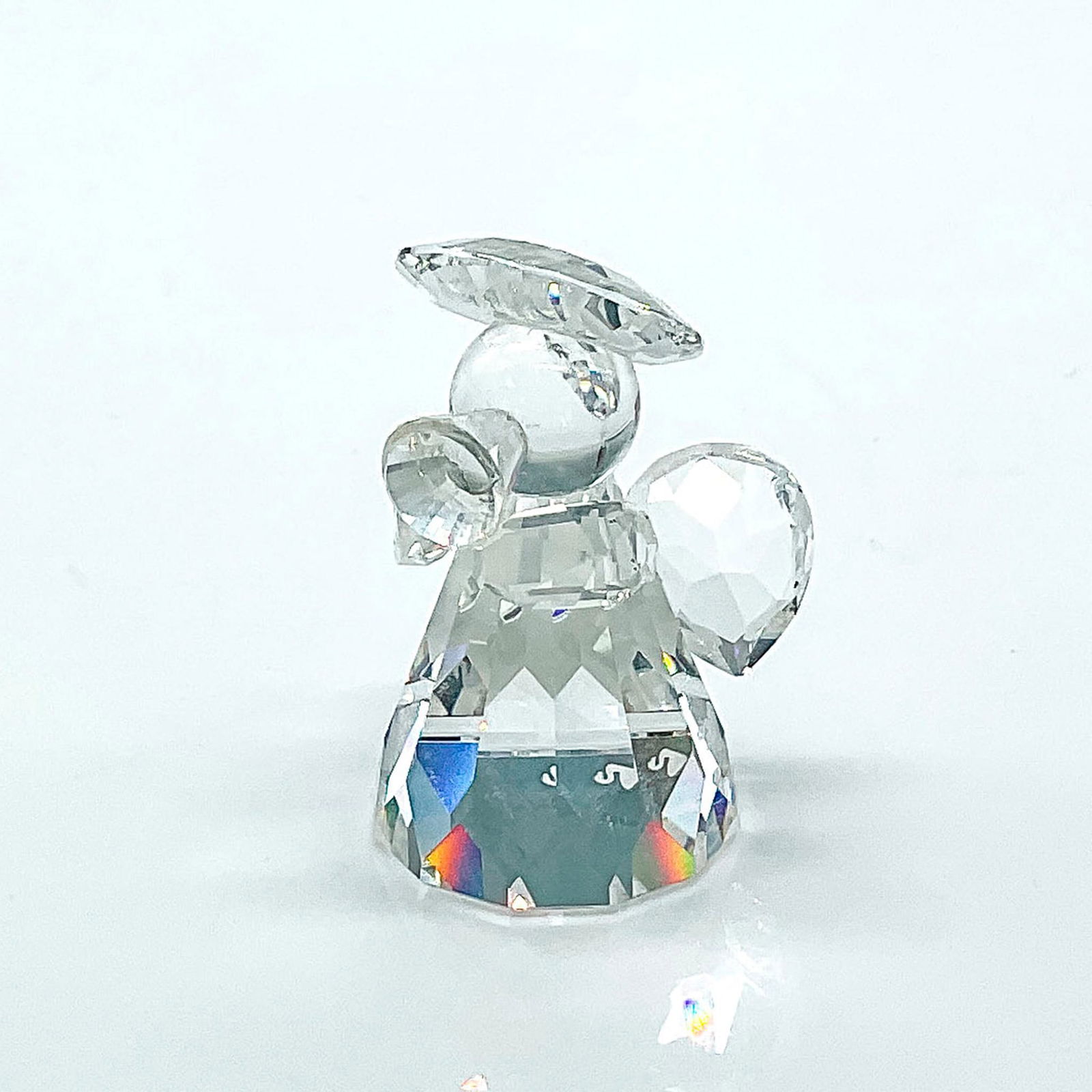 Swarovski Silver Crystal Figurine, Nativity Angel (1 of 4)