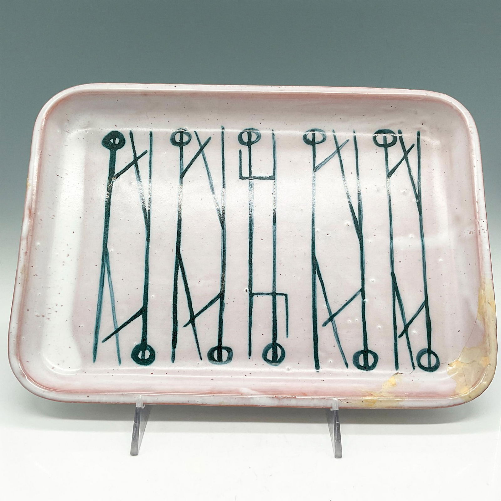 Jacques Pouchain (French, 1925-2015) Art Pottery Wall Plaque (1 of 4)