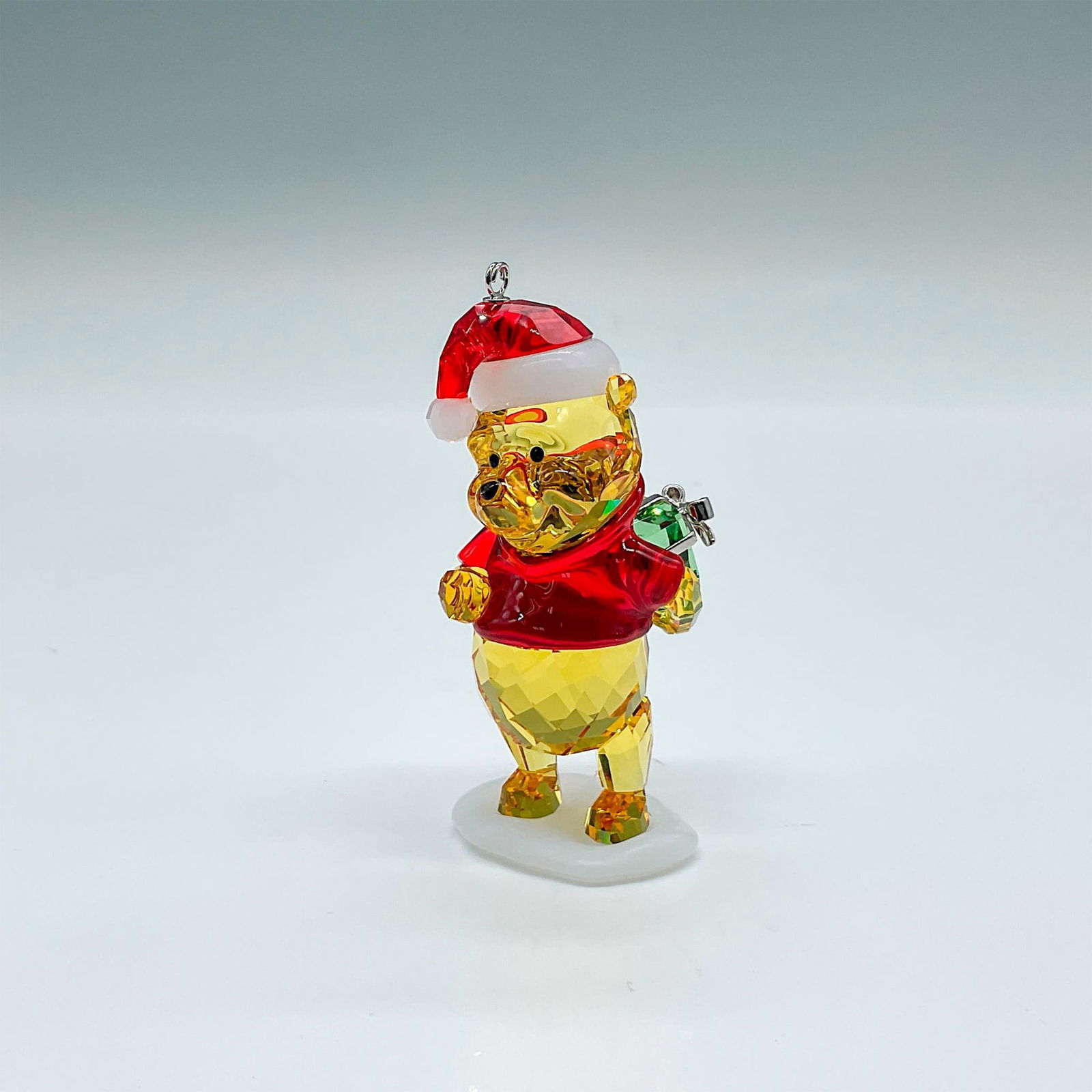 Swarovski Crystal Disney Ornament, Christmas Winnie The Pooh (1 of 3)