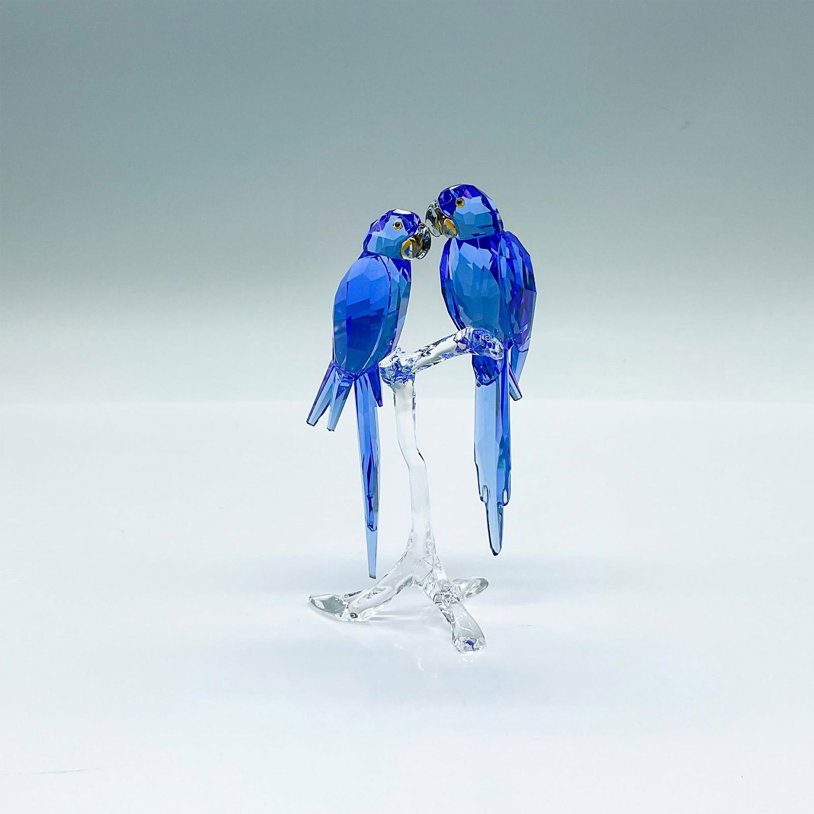 Swarovski Crystal Society Figurine, Hyacinth Macaws (1 of 3)