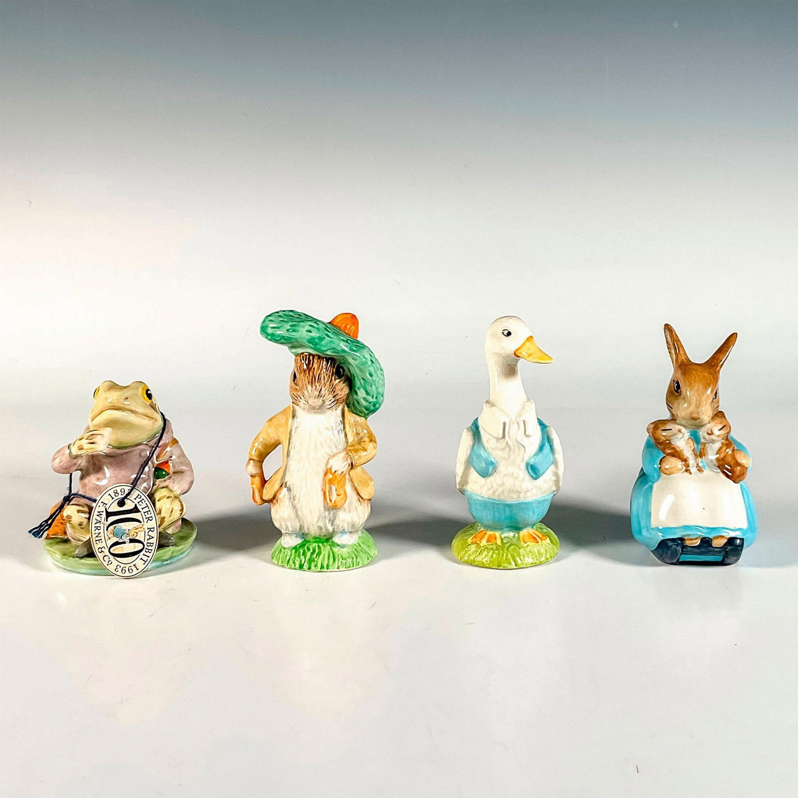 4pc Beatrix Potter Peter Rabbit Figurines (1 of 5)