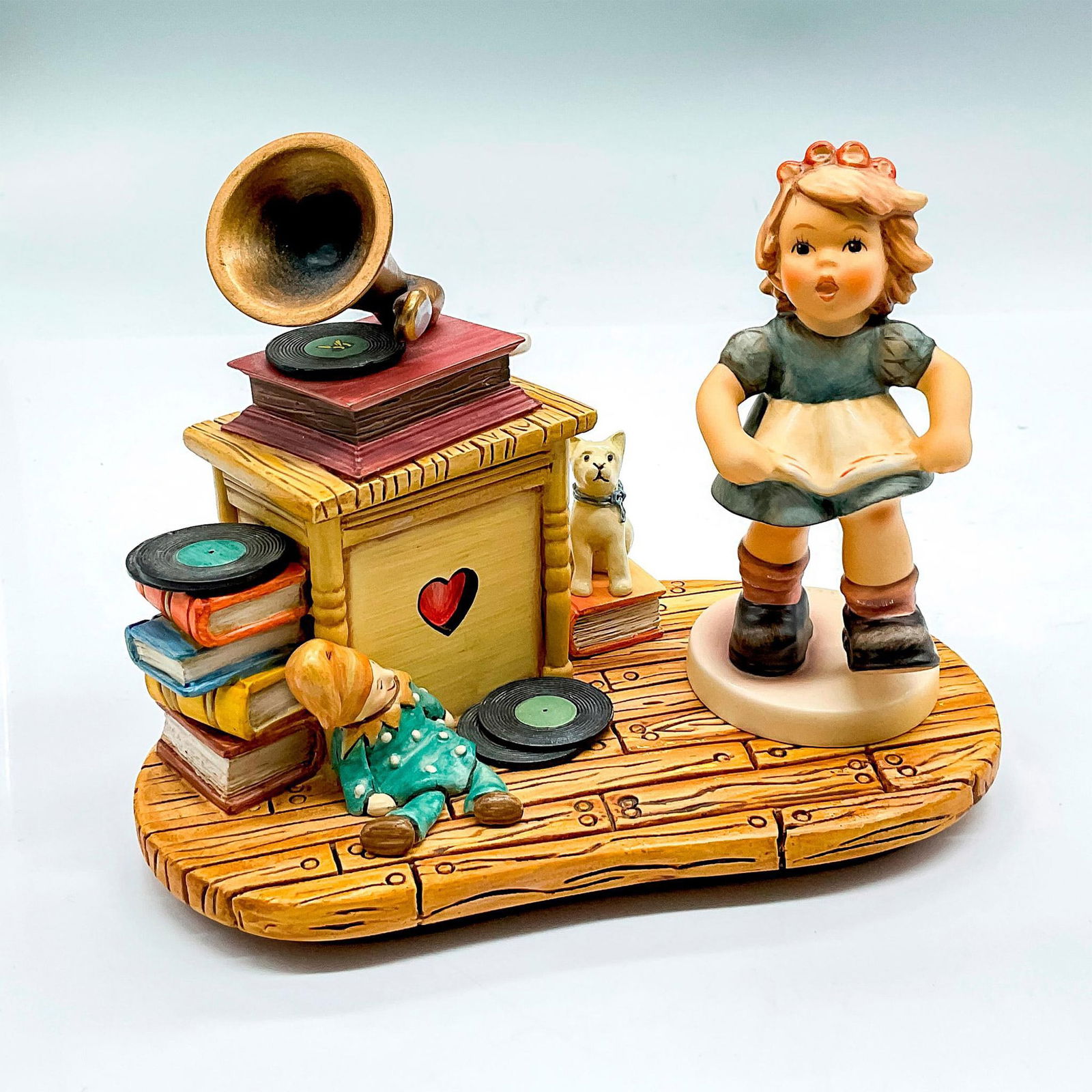 2pc Goebel Hummel Porcelain Figurines, Time To Dance (1 of 3)