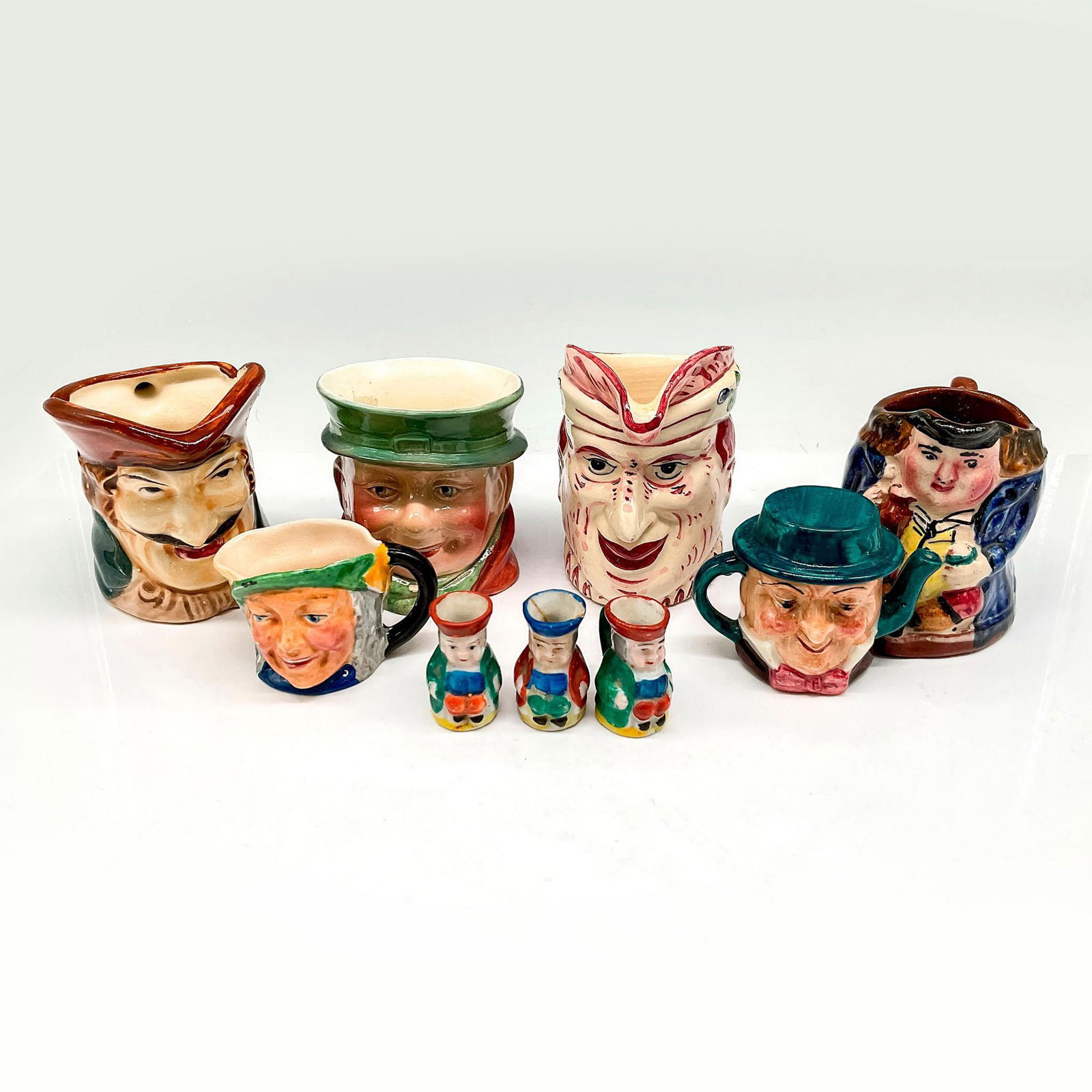 9pc Mixed Lot of Character Jugs (1 of 3)