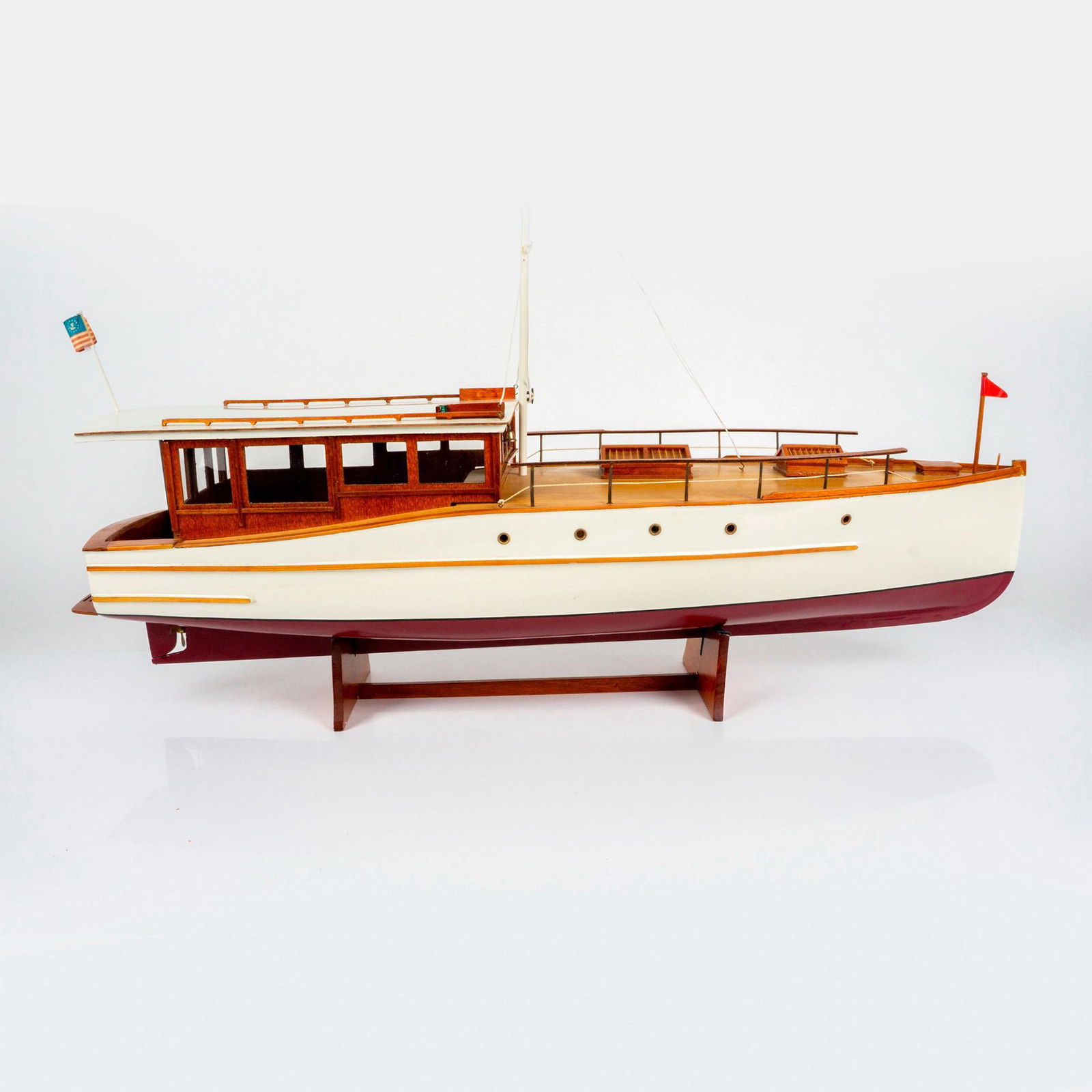 1929 Lake Union Dreamboat Large Wood Model Boat (1 of 5)