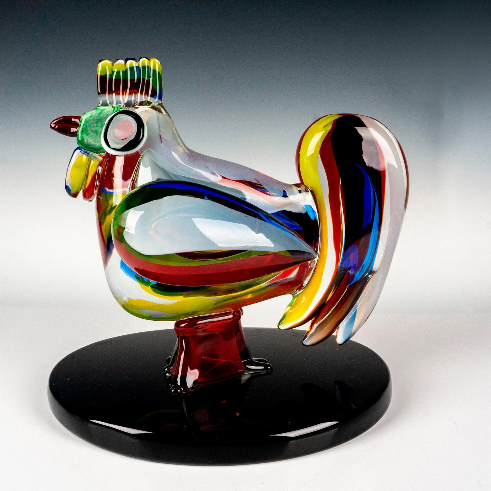 Murano Glass by Walter Furlan Sculpture, Signed (1 of 8)