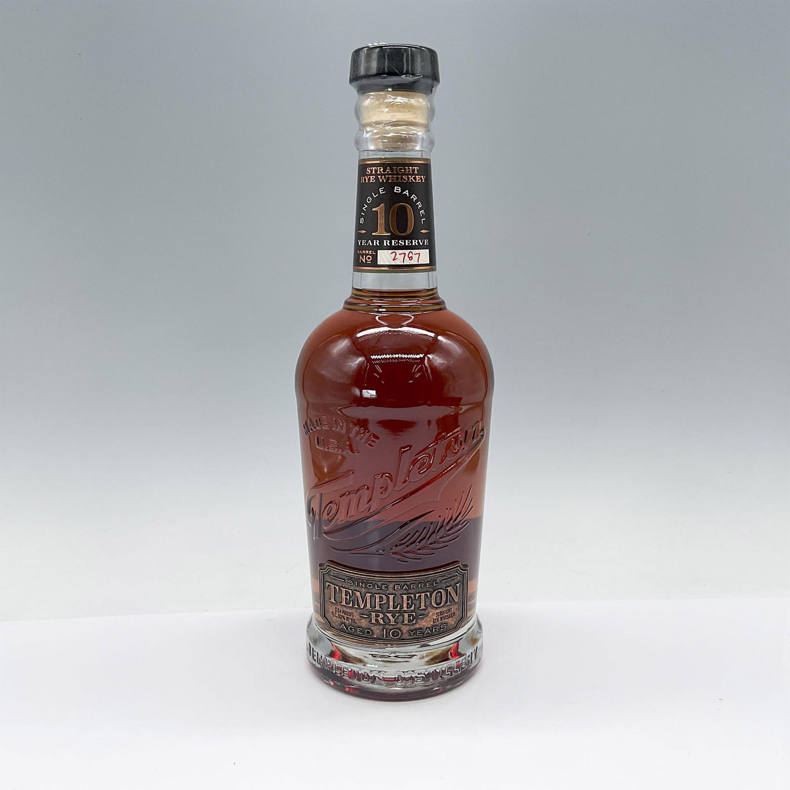 Templeton Single Barrel Rye Whiskey 10 Year Reserve (1 of 3)