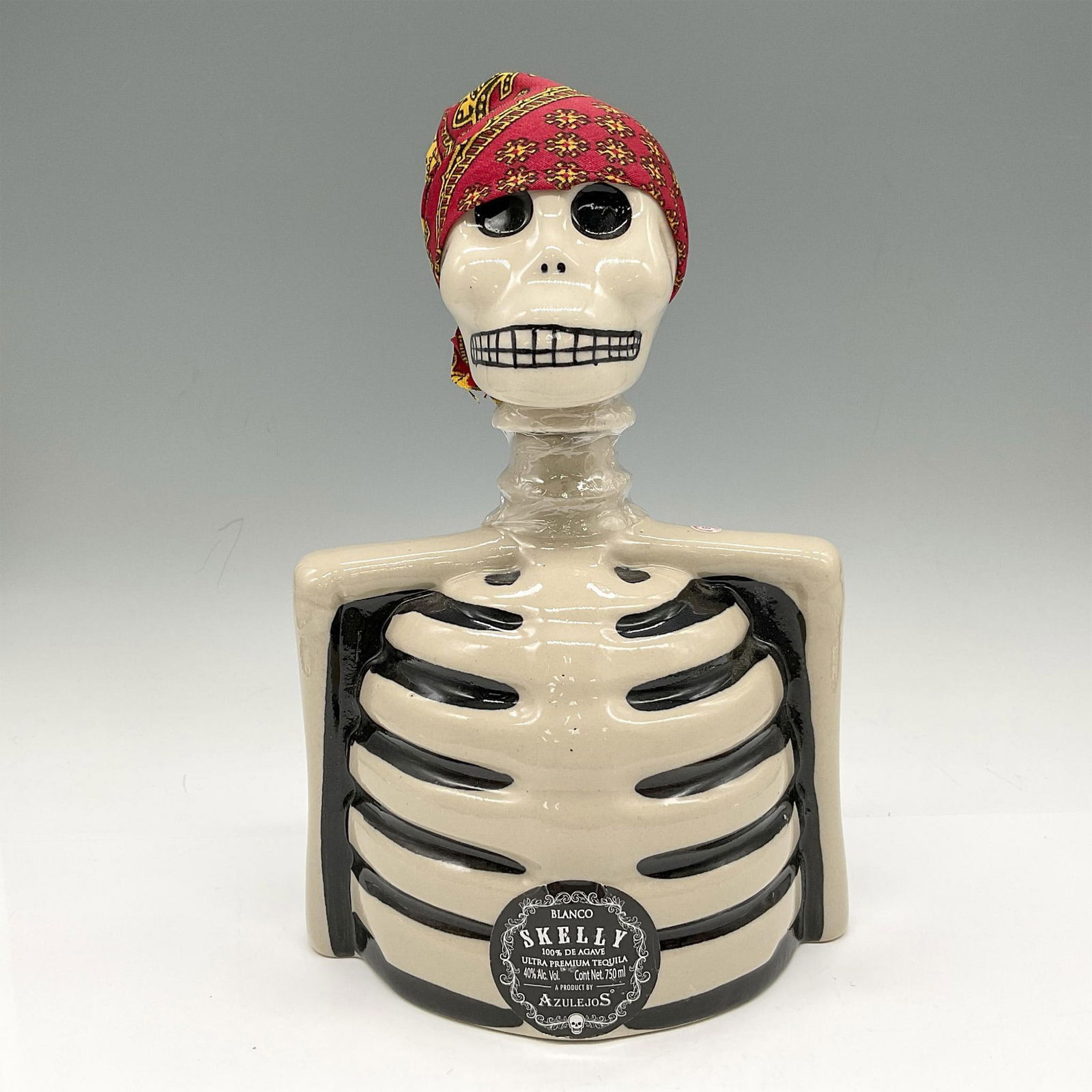 Los Azulejos Skelly Tequila Blanco 80 Proof (1 of 3)