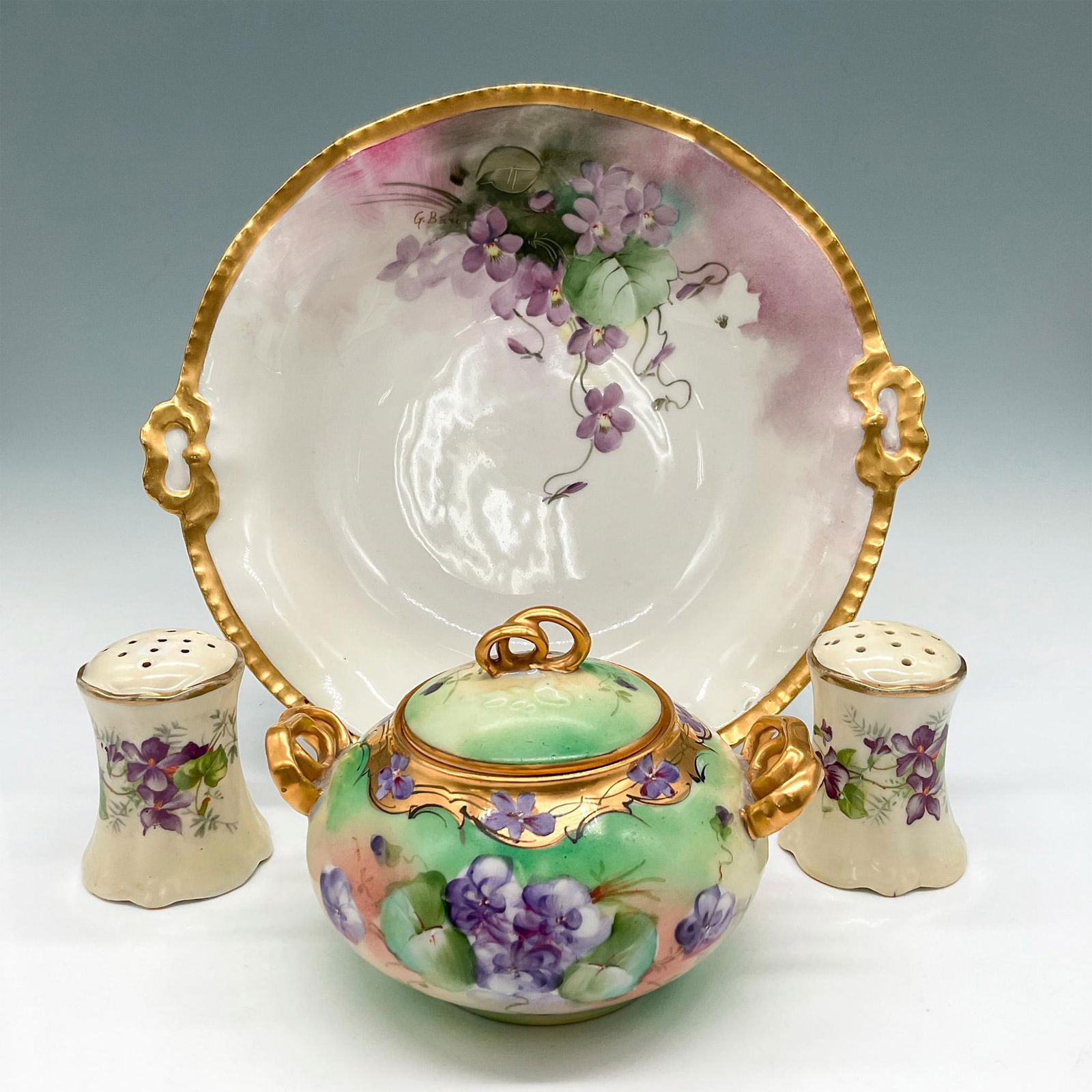 4pc Vintage Italian + French Porcelain Tableware (1 of 3)