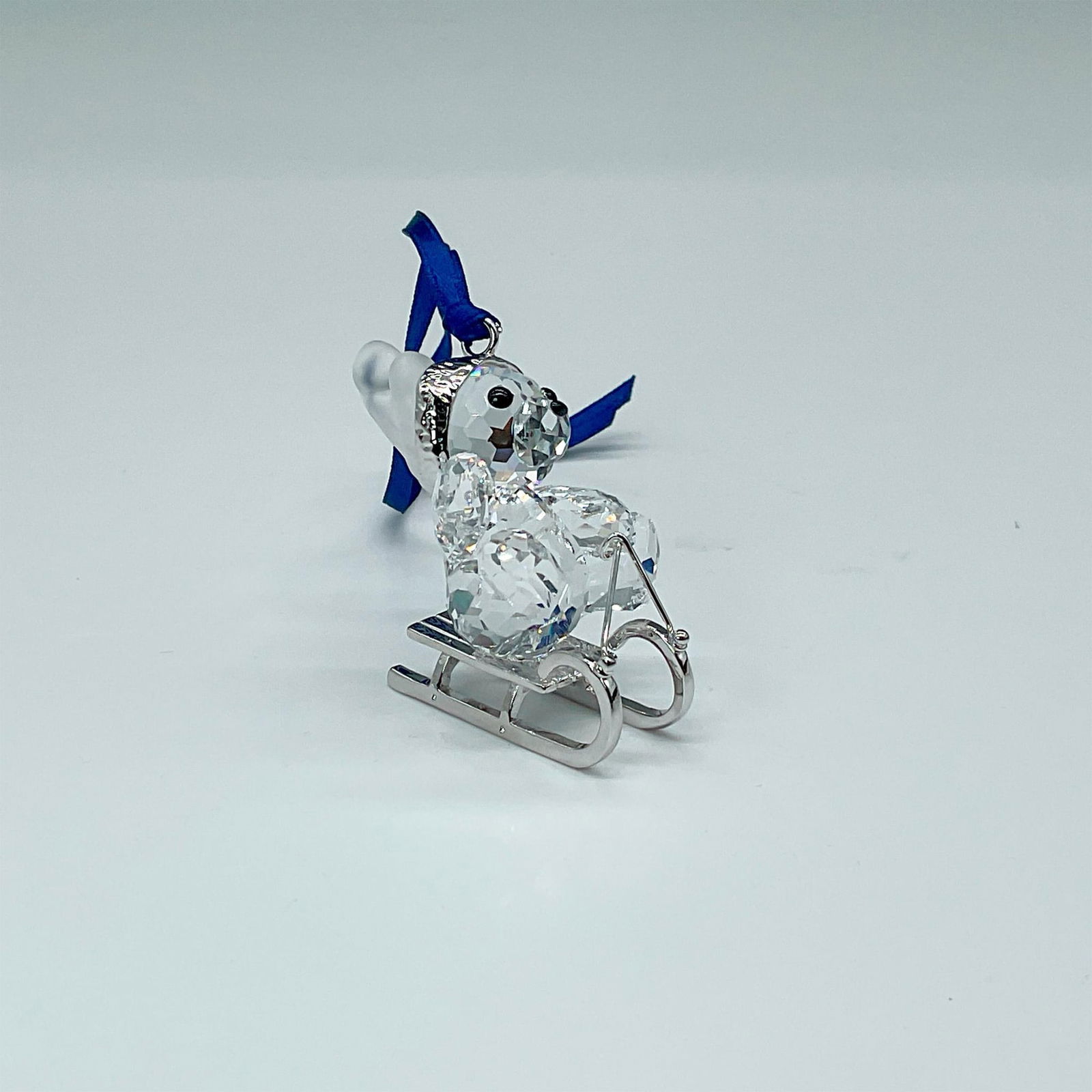 Swarovski Crystal Figurine, Kris Bear on Sleigh (1 of 4)