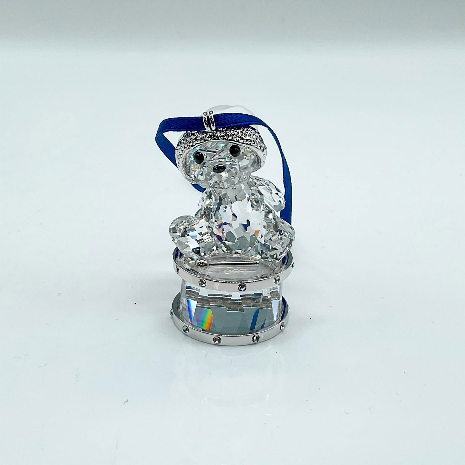 Swarovski Crystal Figurine, Kris Bear on Drum (1 of 4)