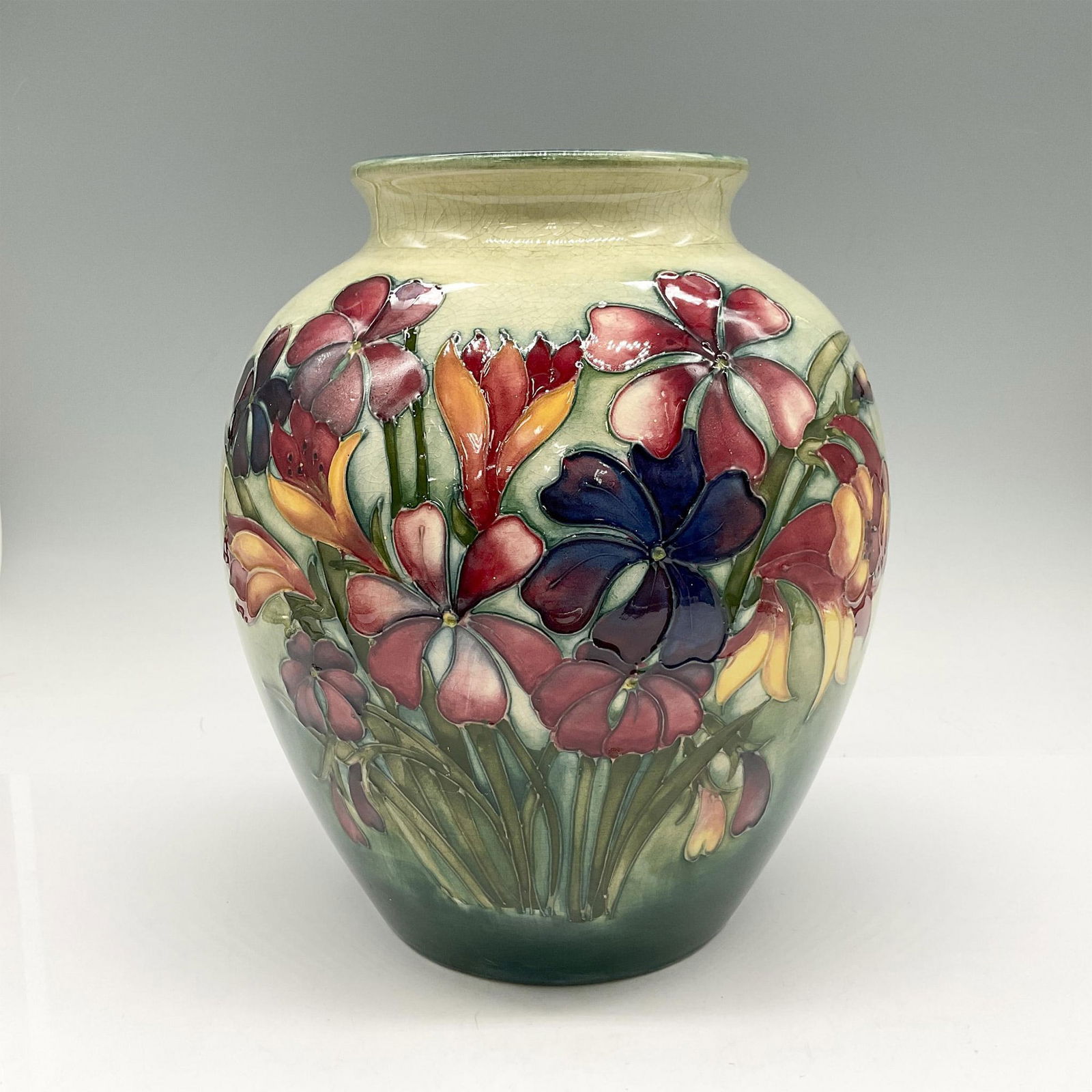 Moorcroft Pottery Vase, Spring Flowers (1 of 4)