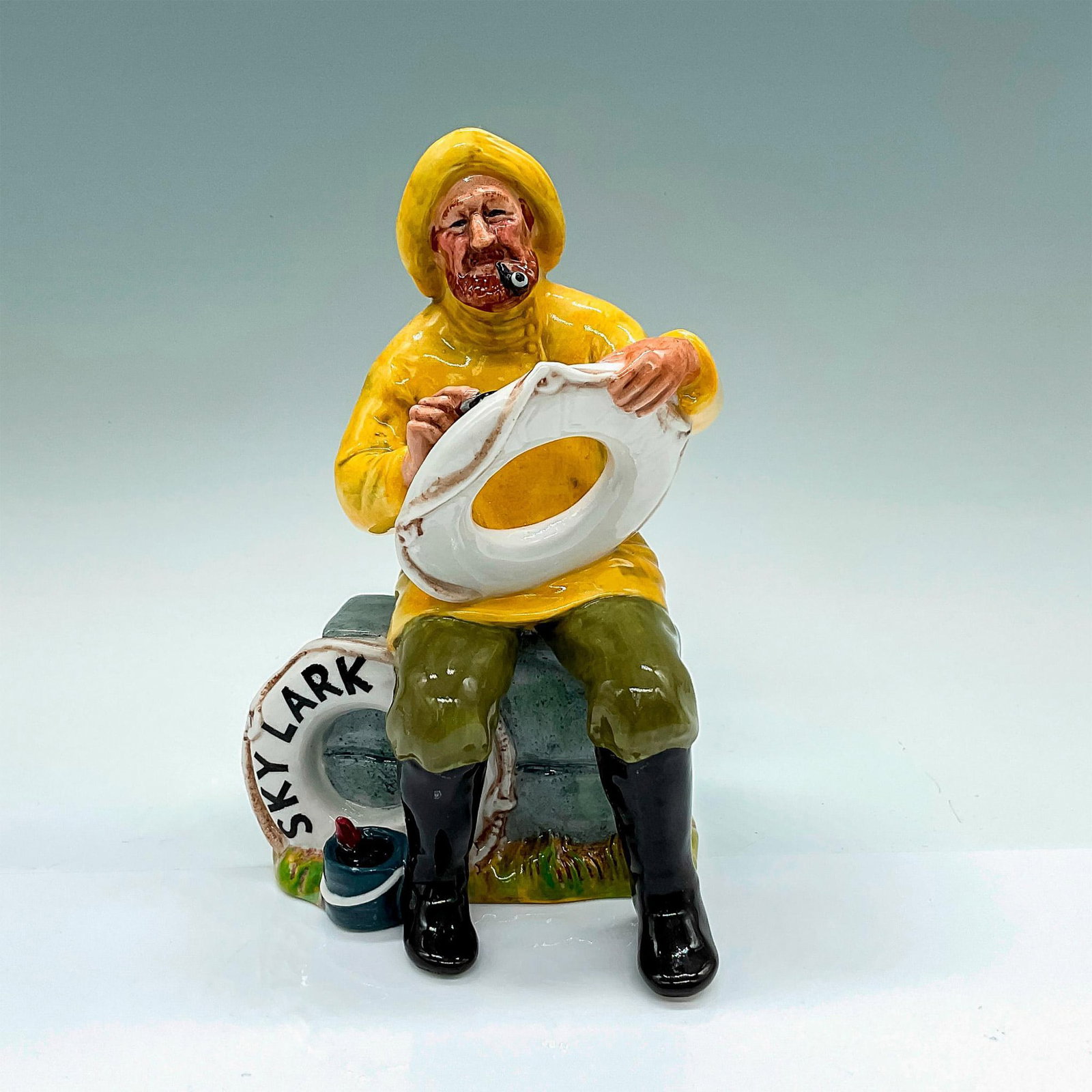 Boatman (Skylark) HN2417 - Royal Doulton Figurine: Artist: Mary Nicoll Issued: 1971 - 1987 Dimensions: 6.5"H Manufacturer: Royal Doulton Country of Origin: England