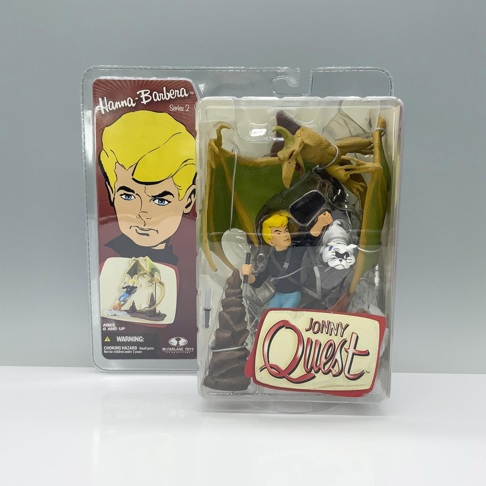 Hanna Barbera Series 2 Action Figures, Jonny Quest, Sealed (1 of 3)