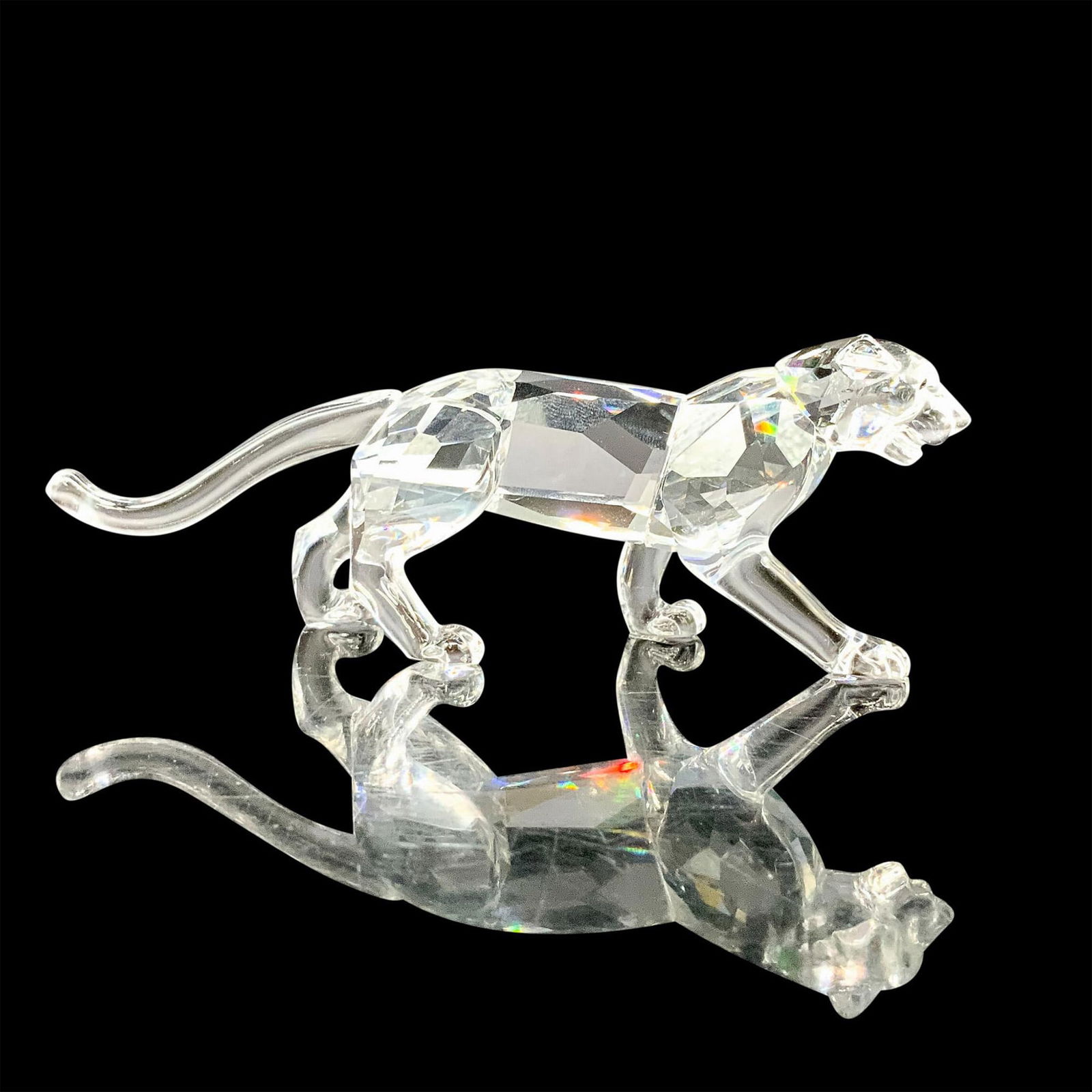 Swarovski Crystal Figurine, Leopard 217903 (1 of 4)