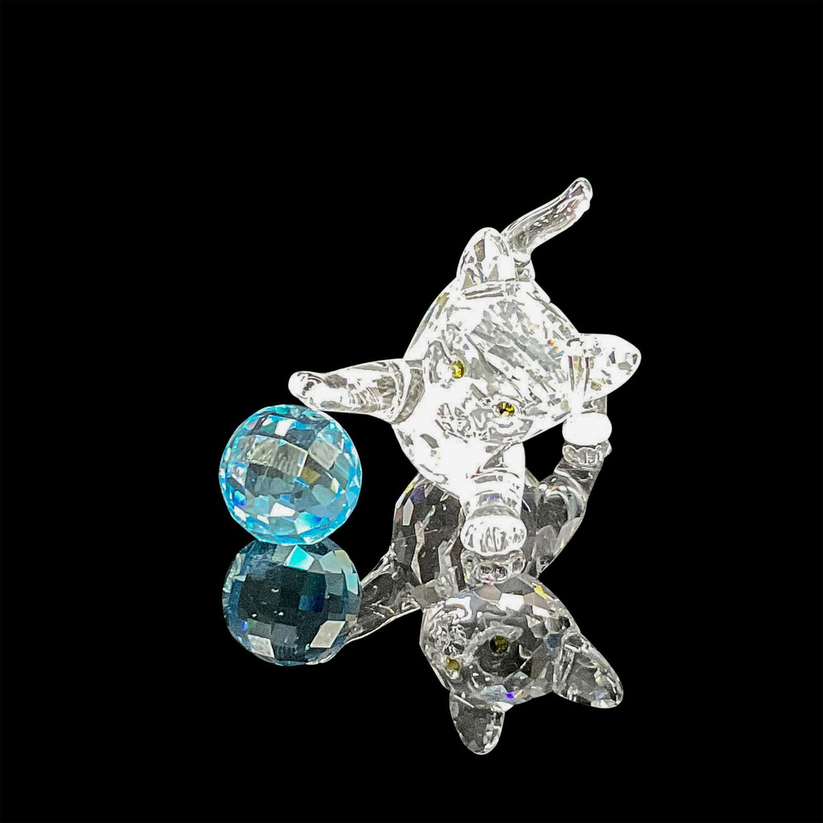 Swarovski Crystal Figurine, Kitten Standing (1 of 4)