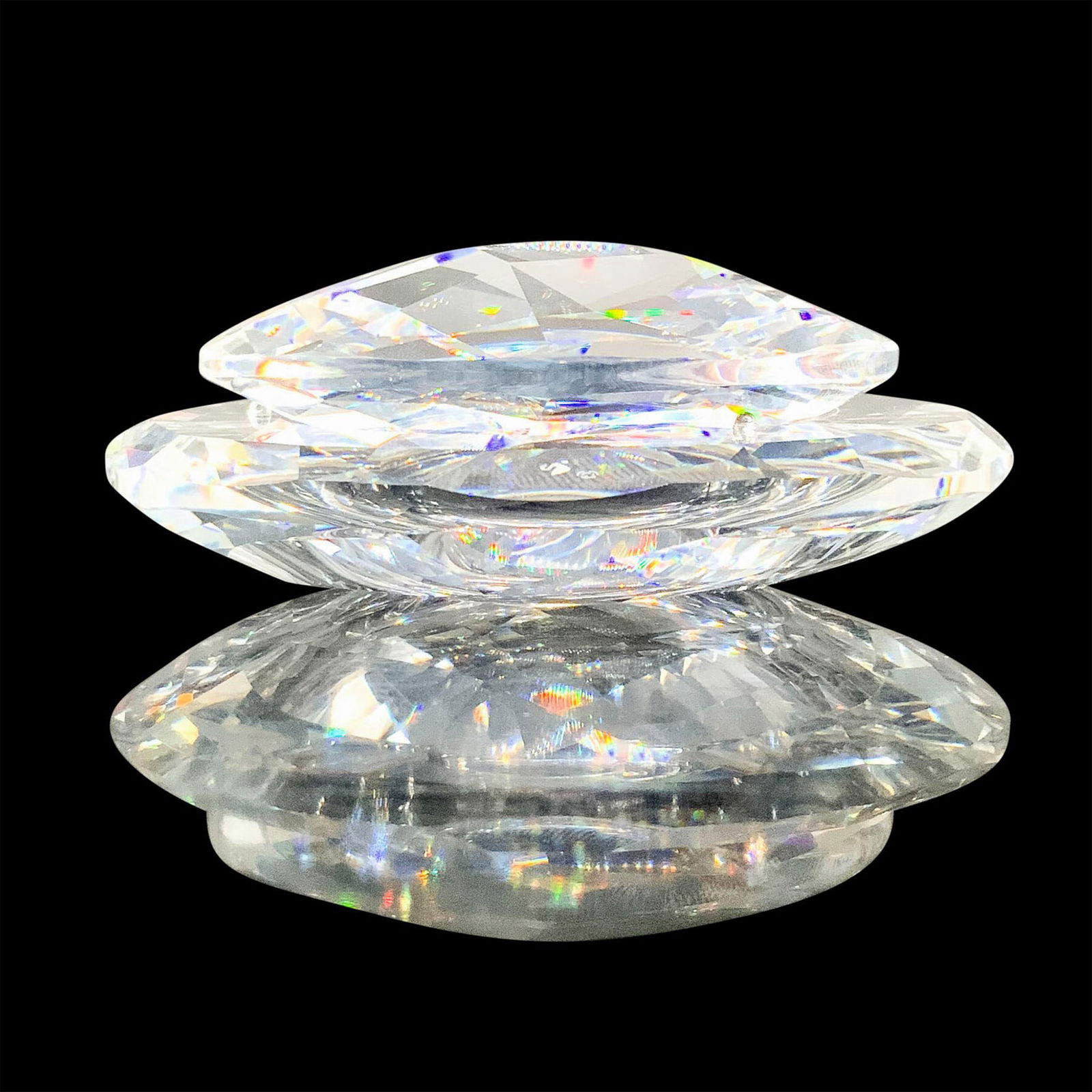 Swarovski Crystal Trinket Box and Lid, 2005 Tropical 698714 (1 of 4)