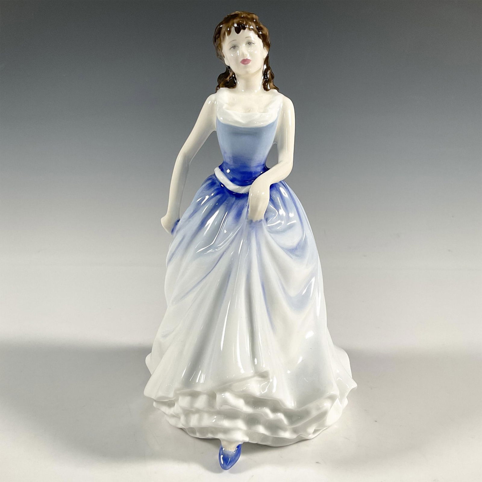 Michelle - HN4158 - Royal Doulton Figurine: Artist: Nada Pedley Issued: 1999 - 2002 Dimensions: 8.25"H Manufacturer: Royal Doulton Country of Origin: England