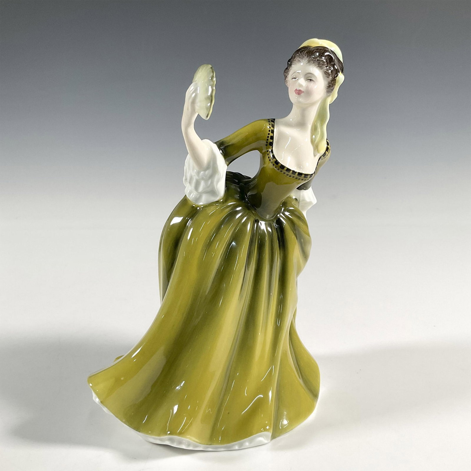 Simone - HN2378 - Royal Doulton Figurine: Artist: Peggy Davies Issued: 1971 - 1981 Dimensions: 7.25"H Manufacturer: Royal Doulton Country of Origin: England