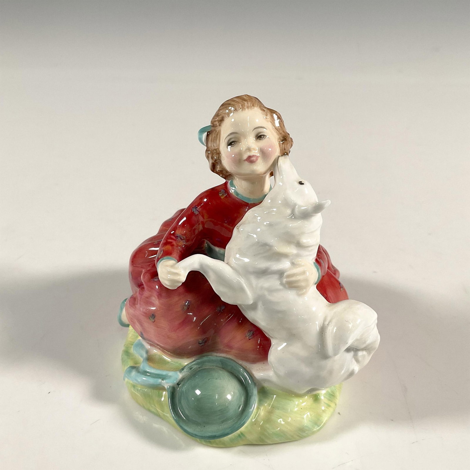 Home Again - HN2167 - Royal Doulton Figurine: Artist: Peggy Davies Issued: 1956 - 1995 Dimensions: 3.25"H Manufacturer: Royal Doulton Country of Origin: England