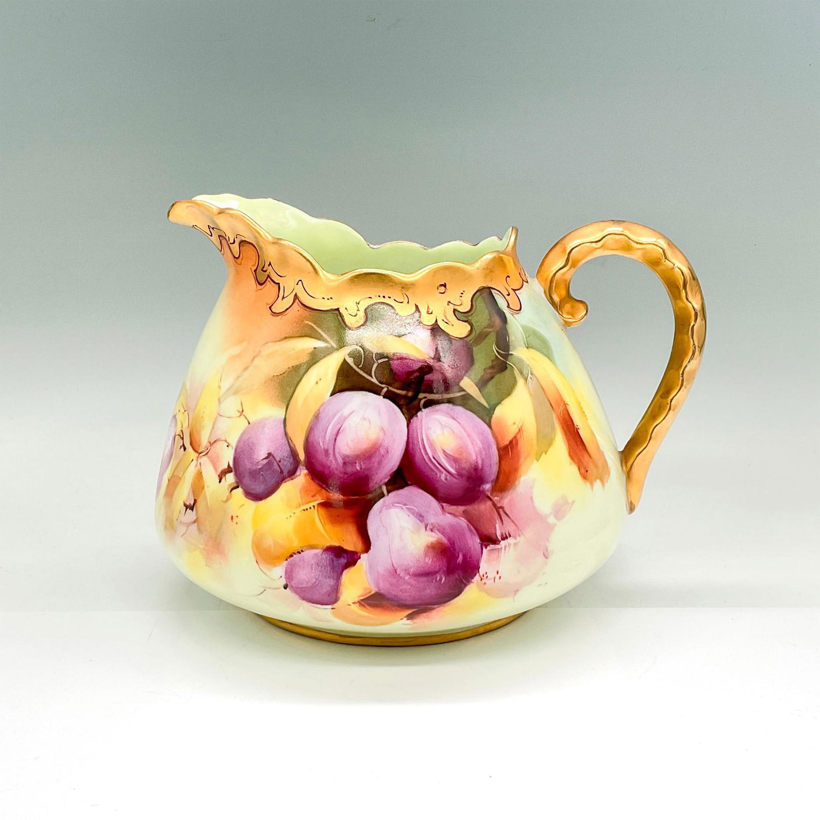 Pickard China Porcelain Pitcher, Plums (1 of 3)