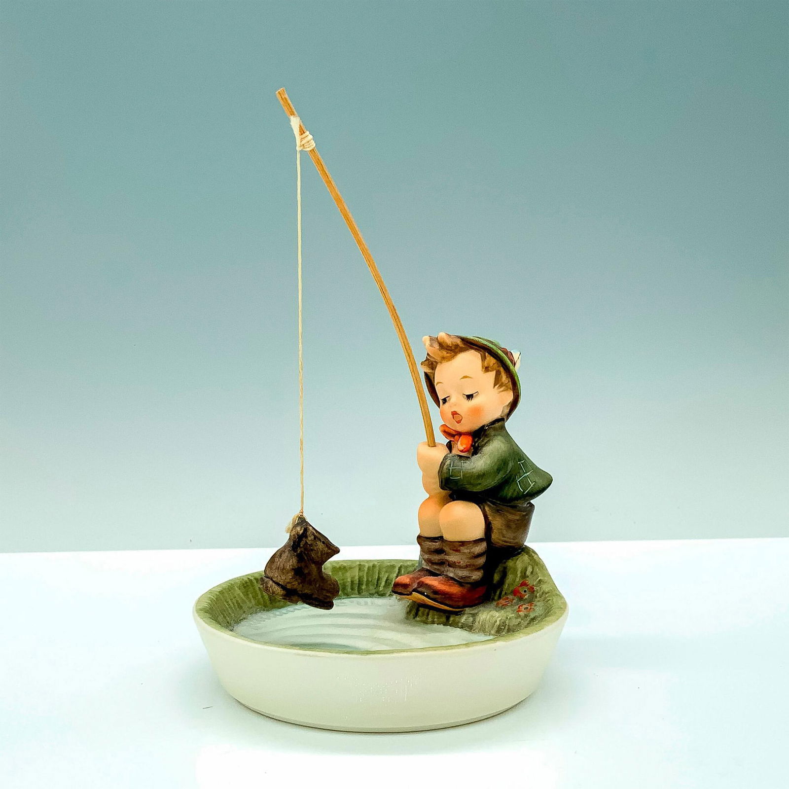 Goebel Hummel Porcelain Figurine, Just Fishing (1 of 3)