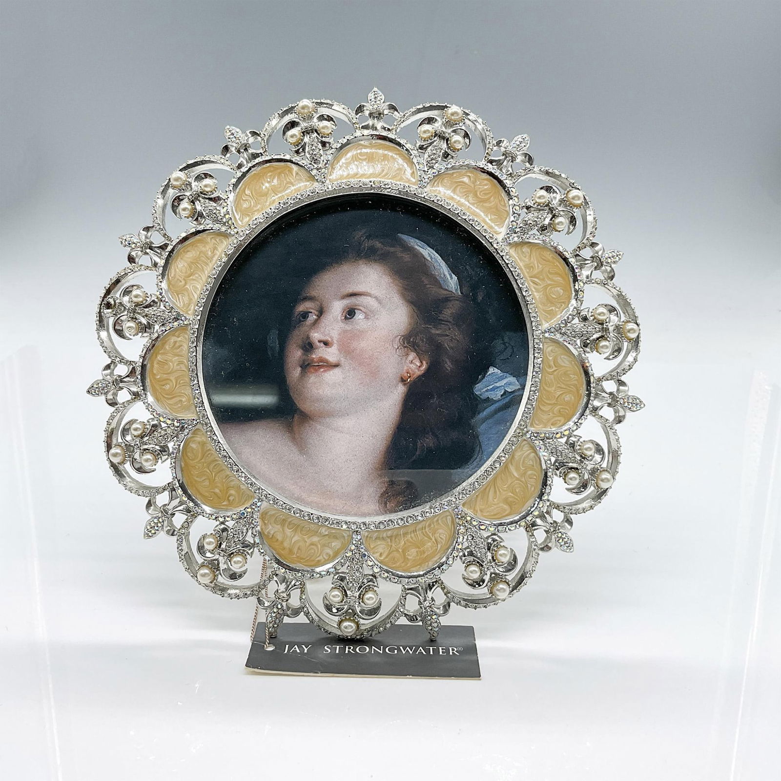 Jay Strongwater Enamel and Jeweled Picture Frame (1 of 4)