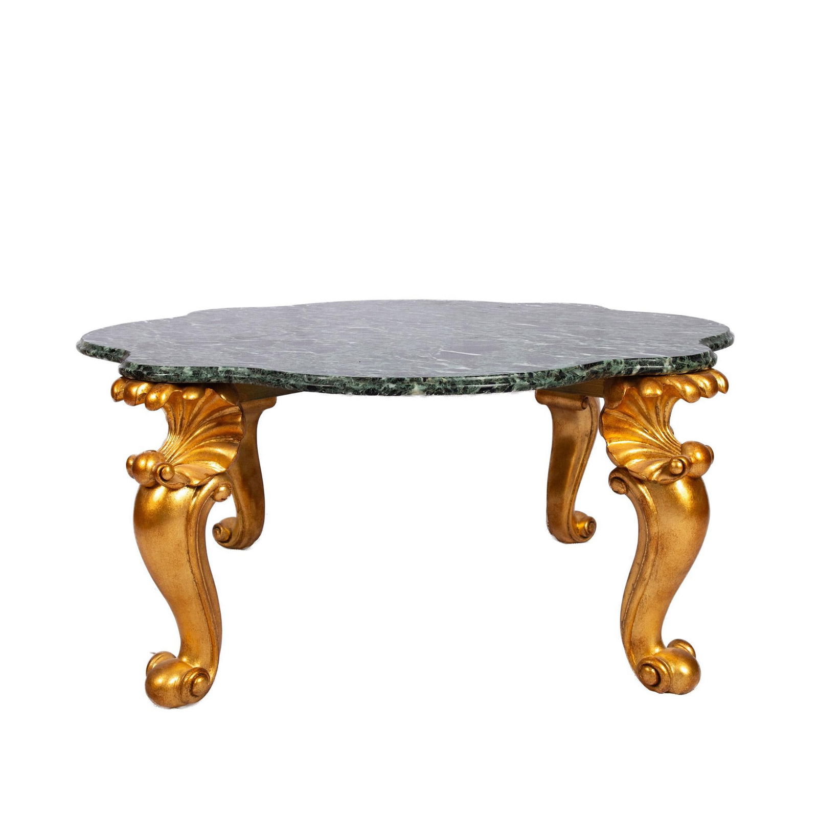 French Baroque Style Marble Coffee Table (1 of 4)