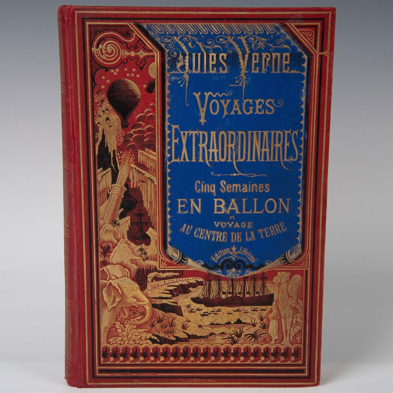 Jules Verne, Cinq Semaines en Ballon/Voyage, A La Banniere (1 of 7)