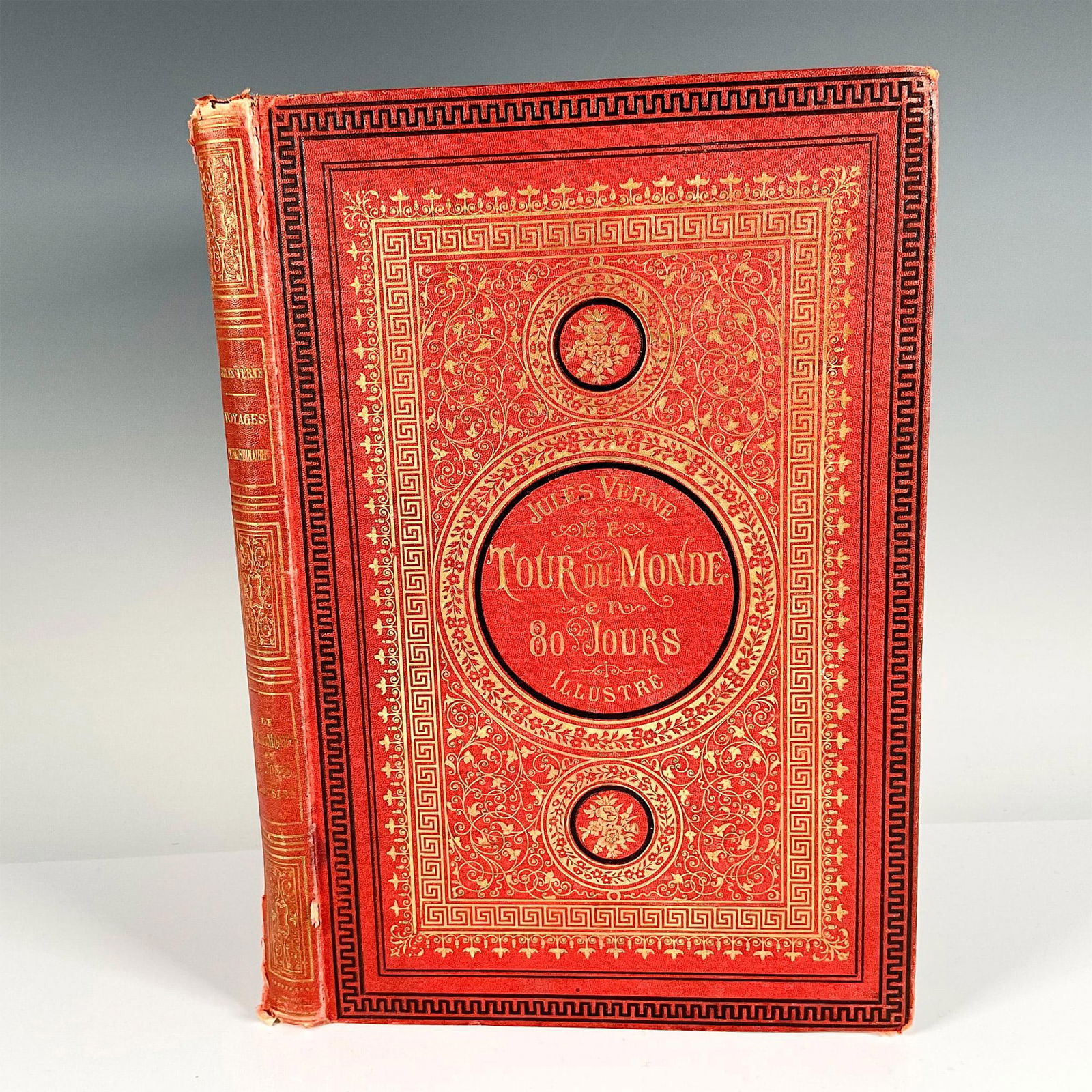 Jules Verne, Le Tour du Monde 80 Jours Aux Bouquets de Roses (1 of 5)