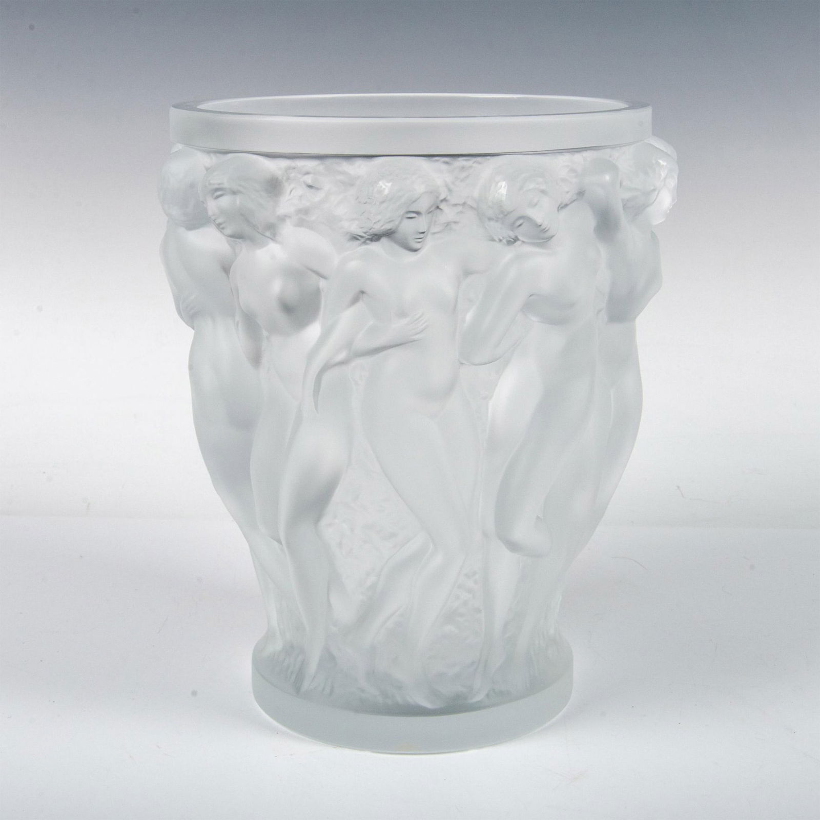 Lalique Crystal Bacchantes Vase (1 of 4)