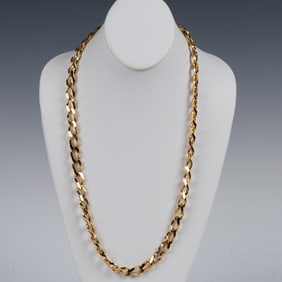 Monet Heavy Gold Metal Chain