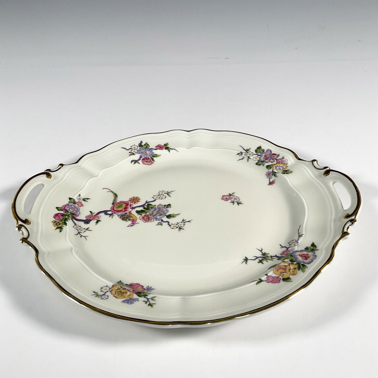 Bernardaud Limoges Cake Plate, Bengali (1 of 3)