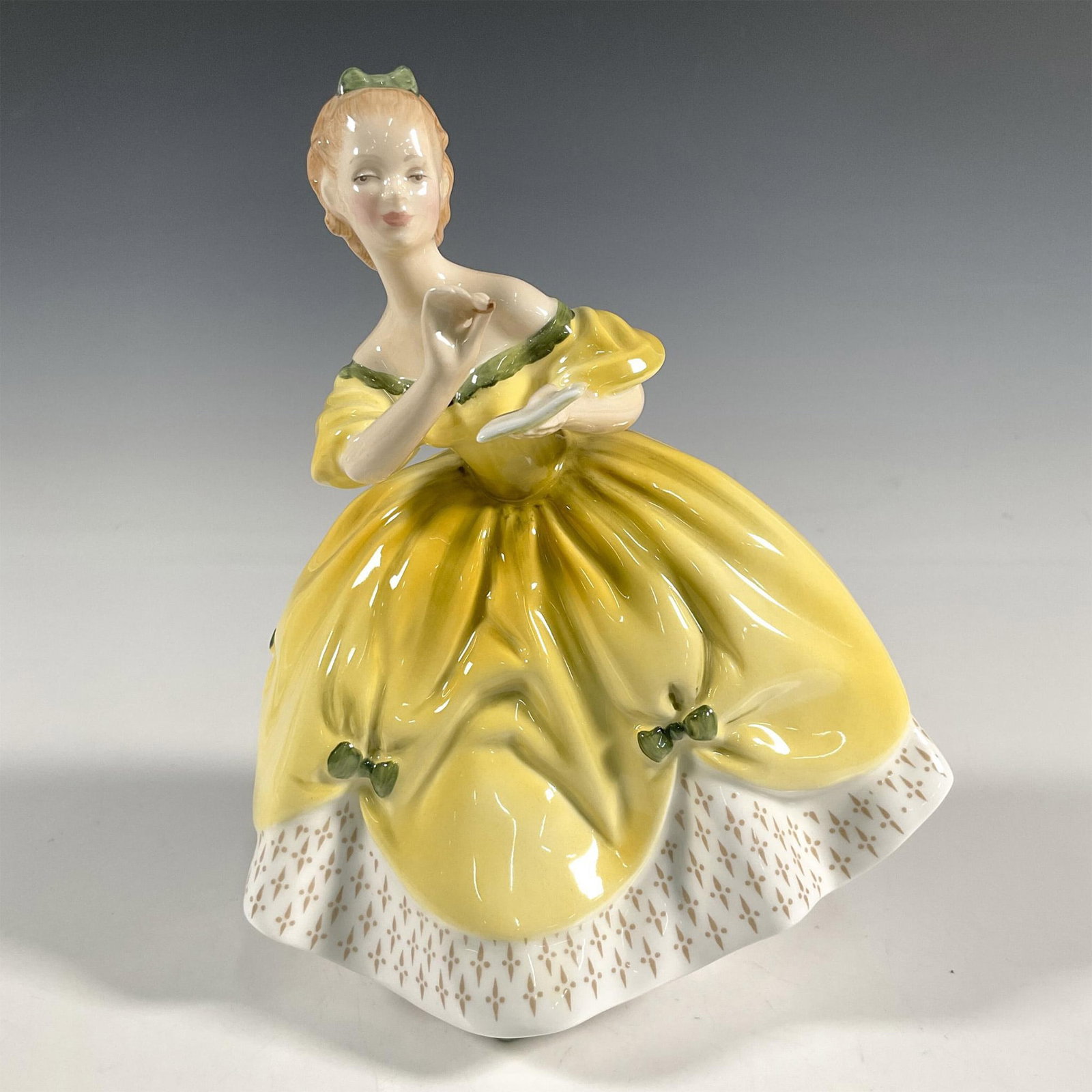 Last Waltz - HN2315 - Royal Doulton Figurine: Artist: Mary Nicoll Issued: 1967 - 1993 Dimensions: 7.75"H Manufacturer: Royal Doulton Country of Origin: England