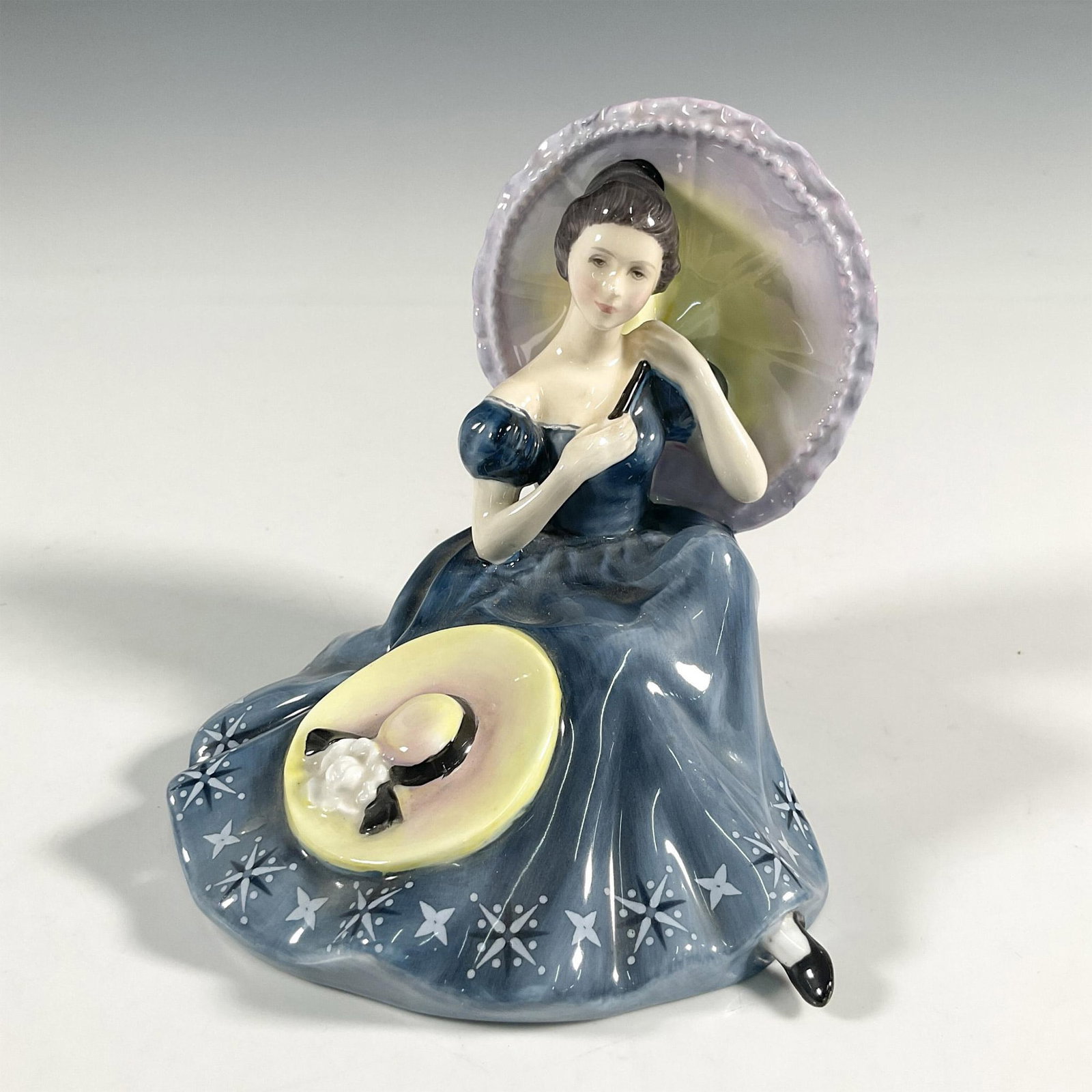 Pensive Moment - HN2704 - Royal Doulton Figurine: Artist: Peggy Davies Issued: 1975 - 1981 Dimensions: 5"H Manufacturer: Royal Doulton Country of Origin: England