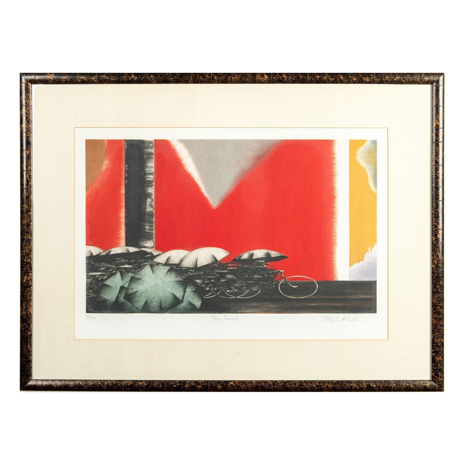 Shigeki Kuroda, Original Etching & Aquatint on Paper Signed (1 of 6)