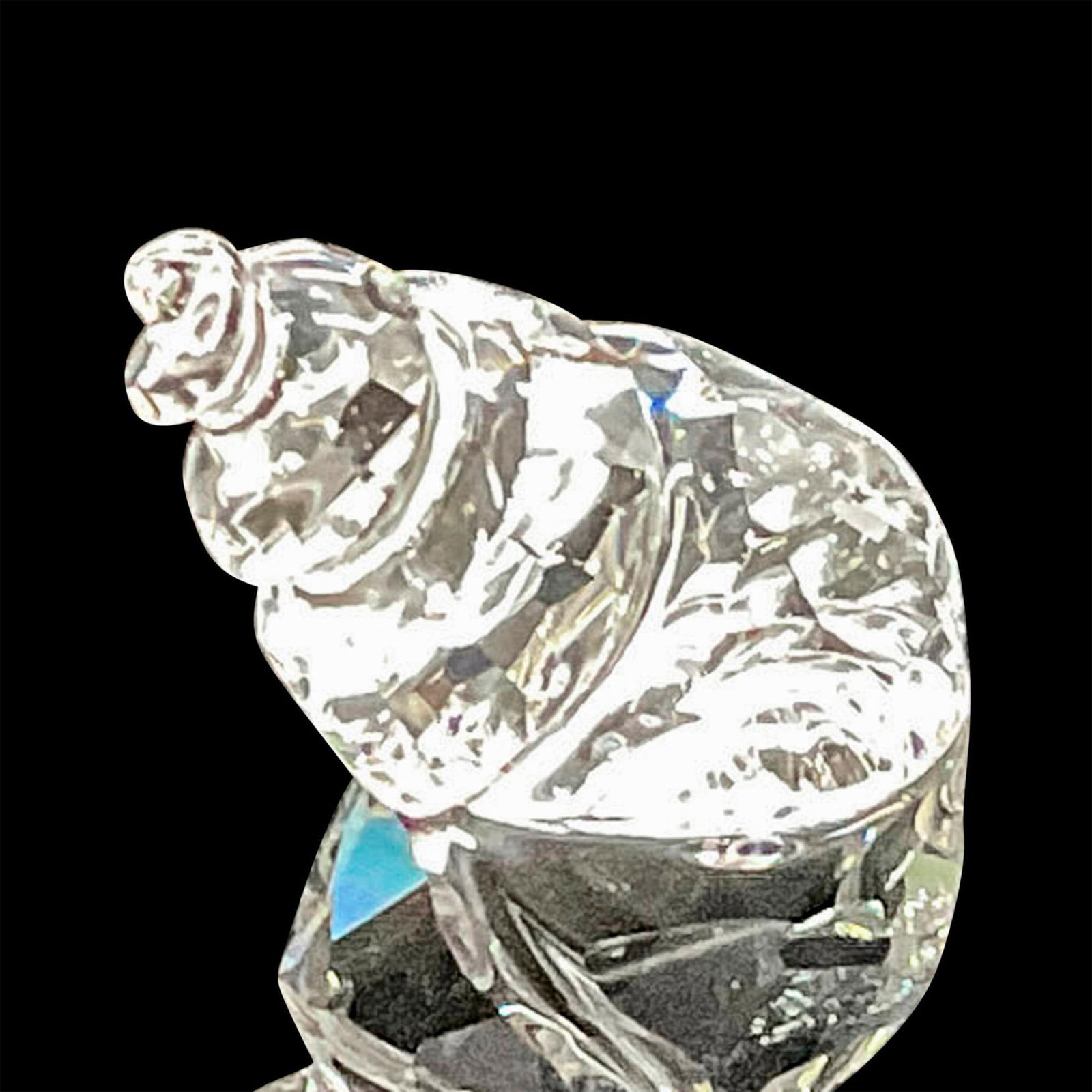 Swarovski Silver Crystal Figurine, Conch (1 of 4)