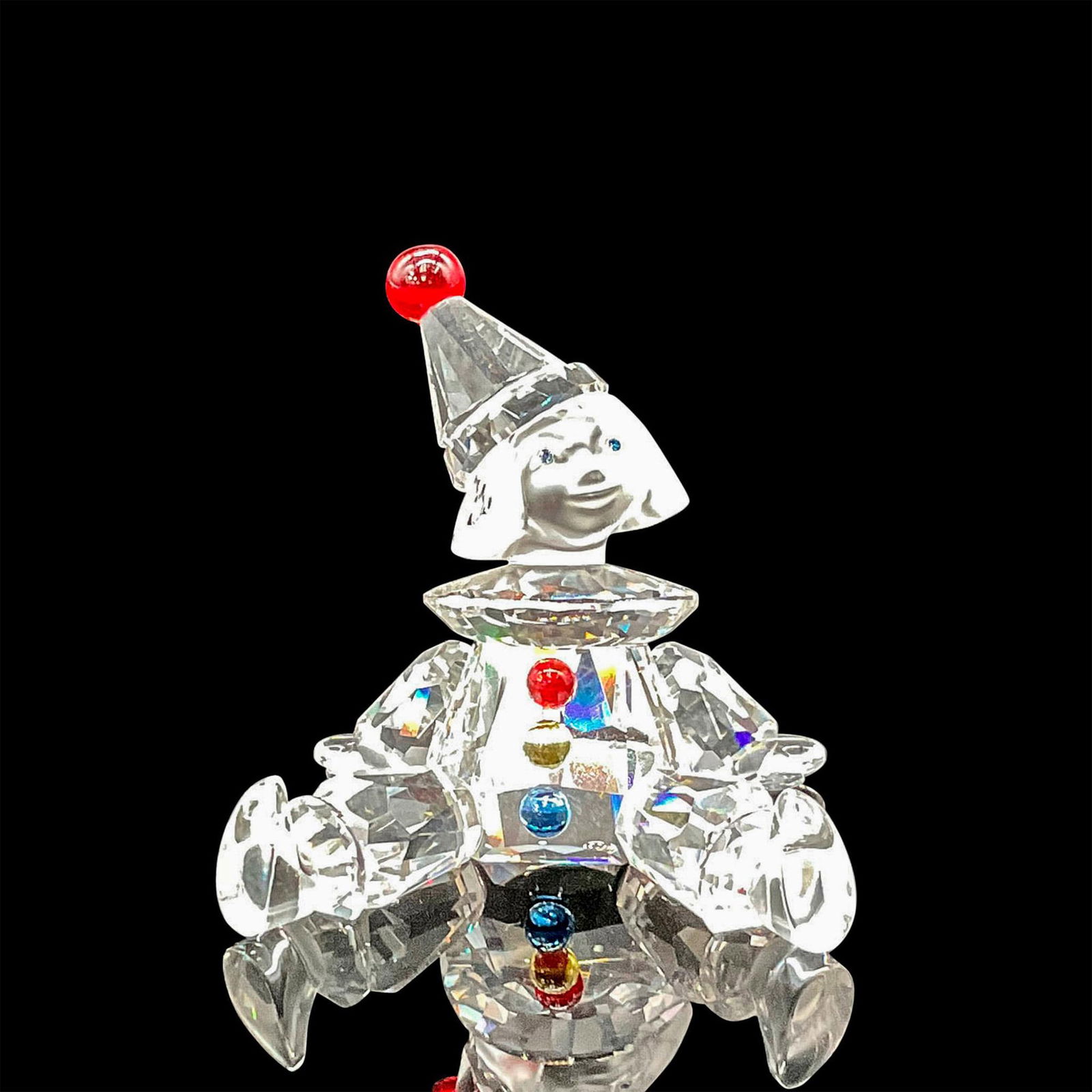 Swarovski Silver Crystal Figurine, Puppet (1 of 4)