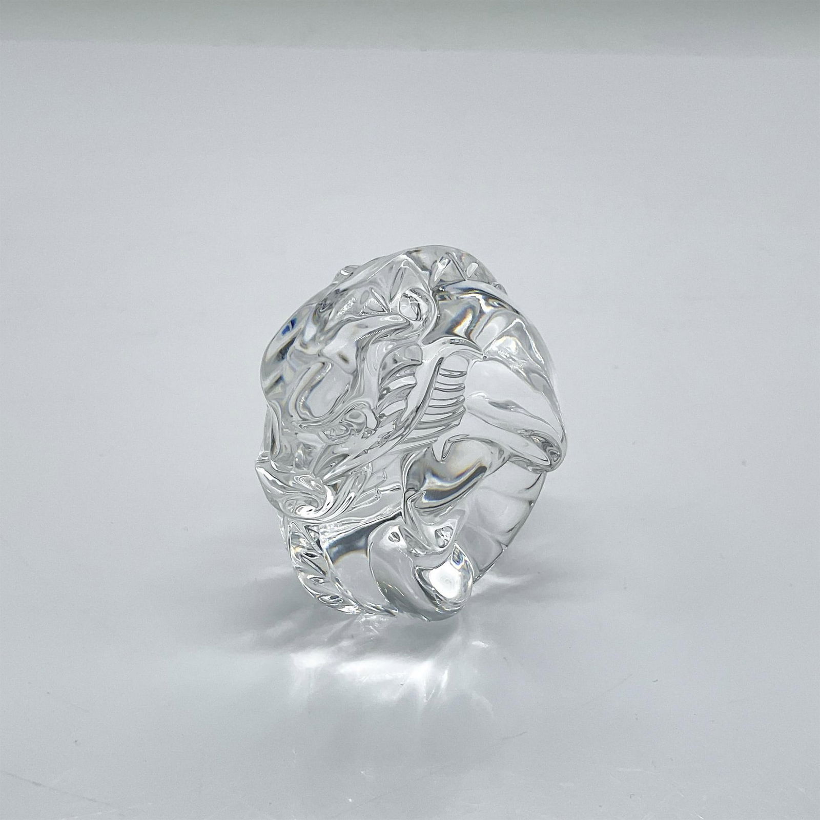 Steuben Glass Ouroboros Dragon Hand Cooler, Paperweight (1 of 3)